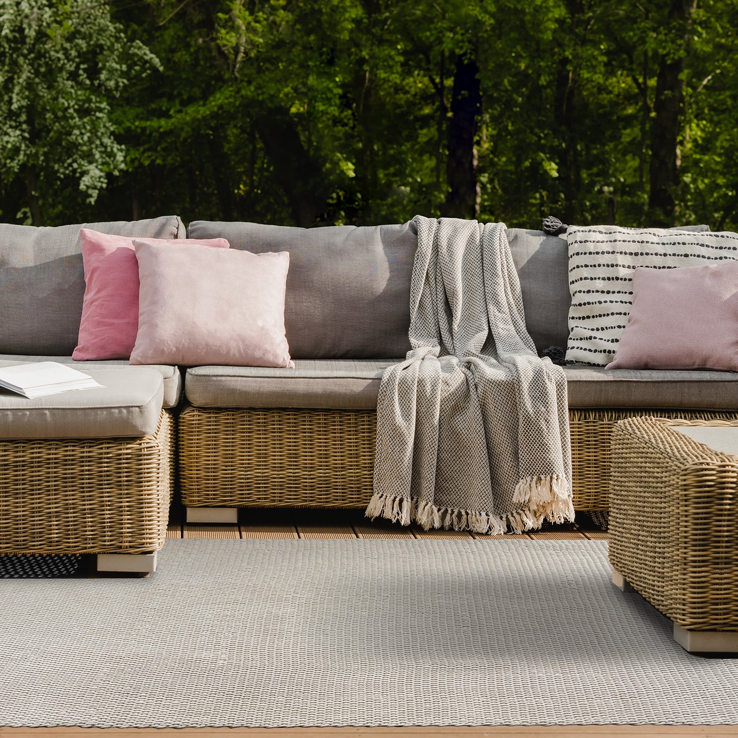 Acsento Chania Vloerkleed 200 x 290 cm - Ivory