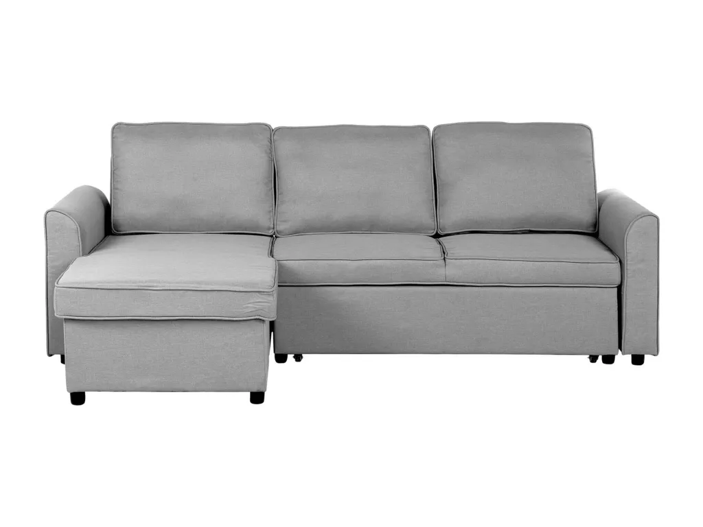 Sofá esquinero derecho Vivircalido Gris claro Tela Derecha 55625qquk