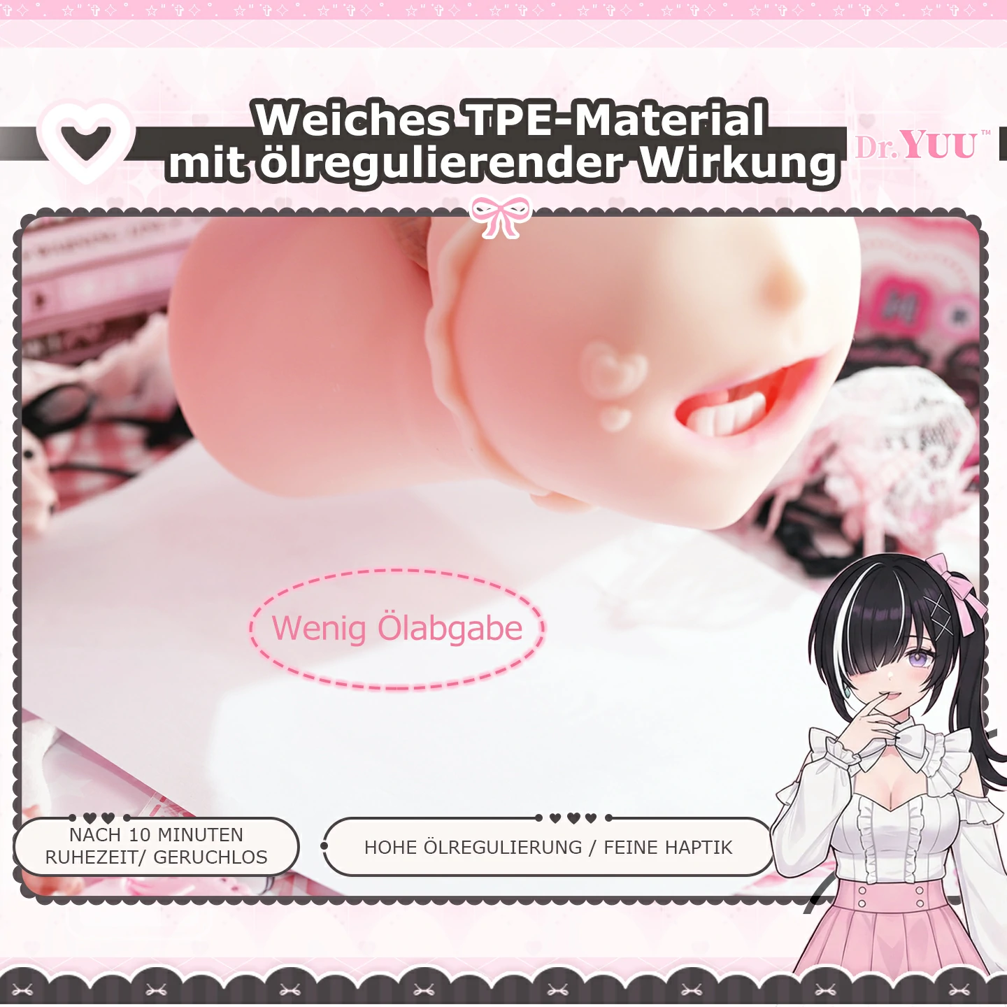 Dr.YUU elektrischer Zungen-Masturbator mit 360 Grad Oral-Stimulation und Vibration – Bild 7