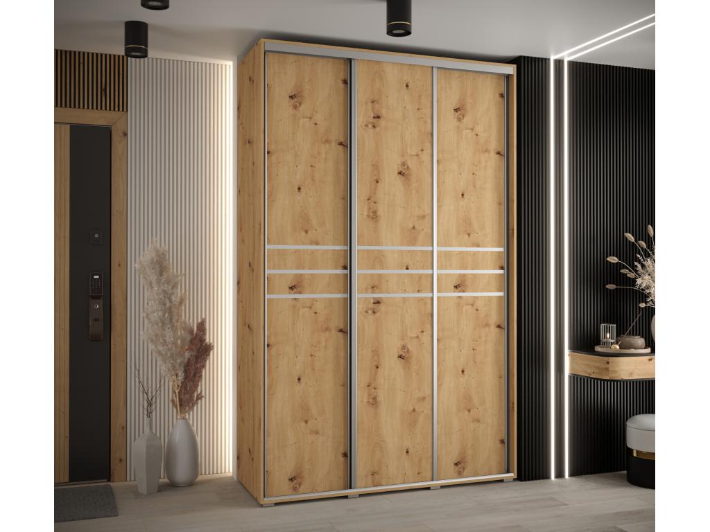 ARMARIO CON PUERTAS BATIENTES 235,2/150/45 3 puertas