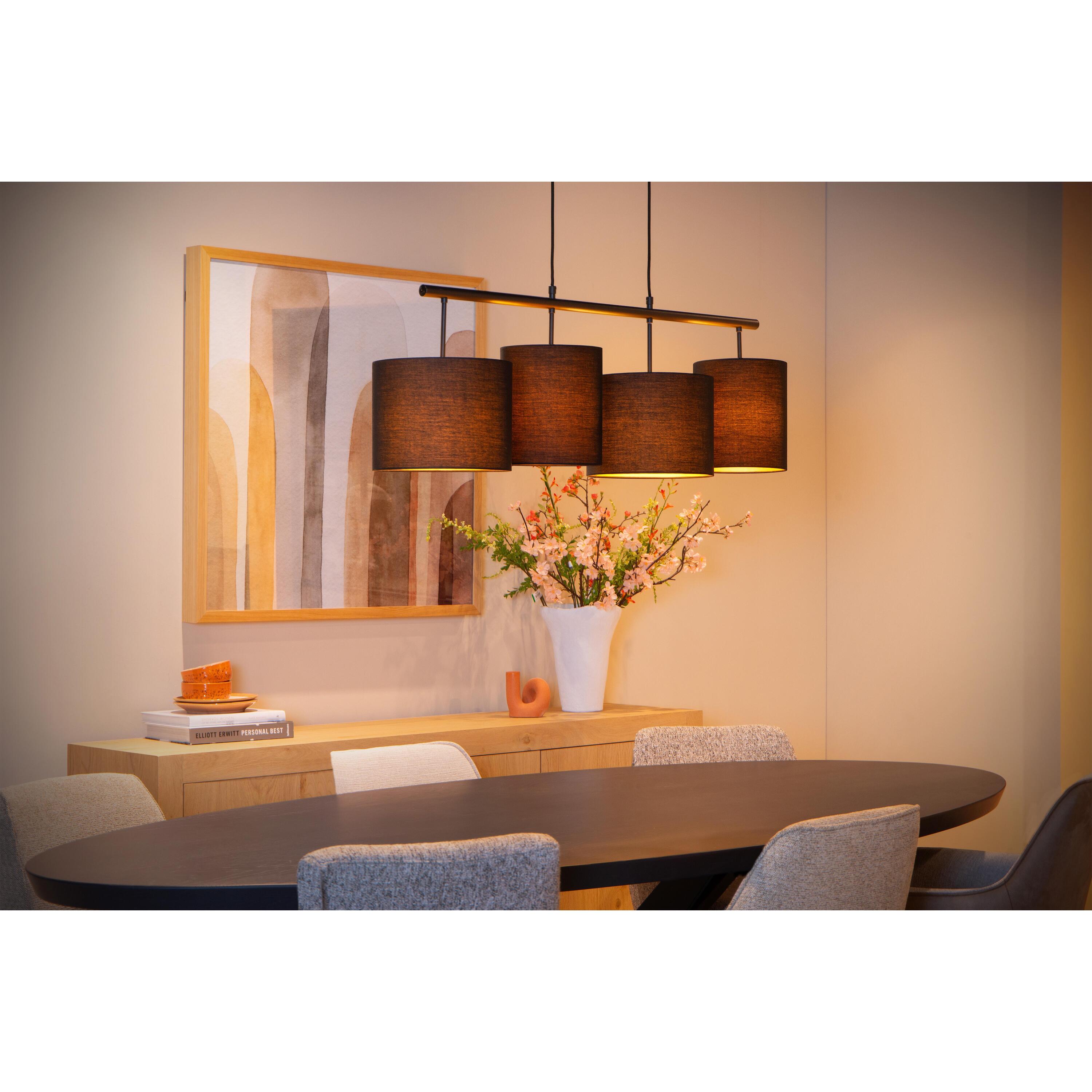 Maya cluster 4 hanglamp lineair beige