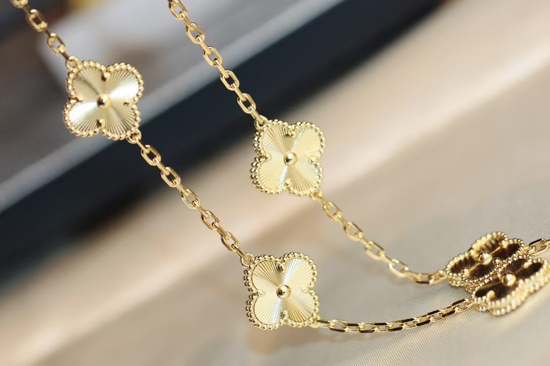 VCA Vintage Alhambra Necklace, 10 Motifs - Original Replica Club