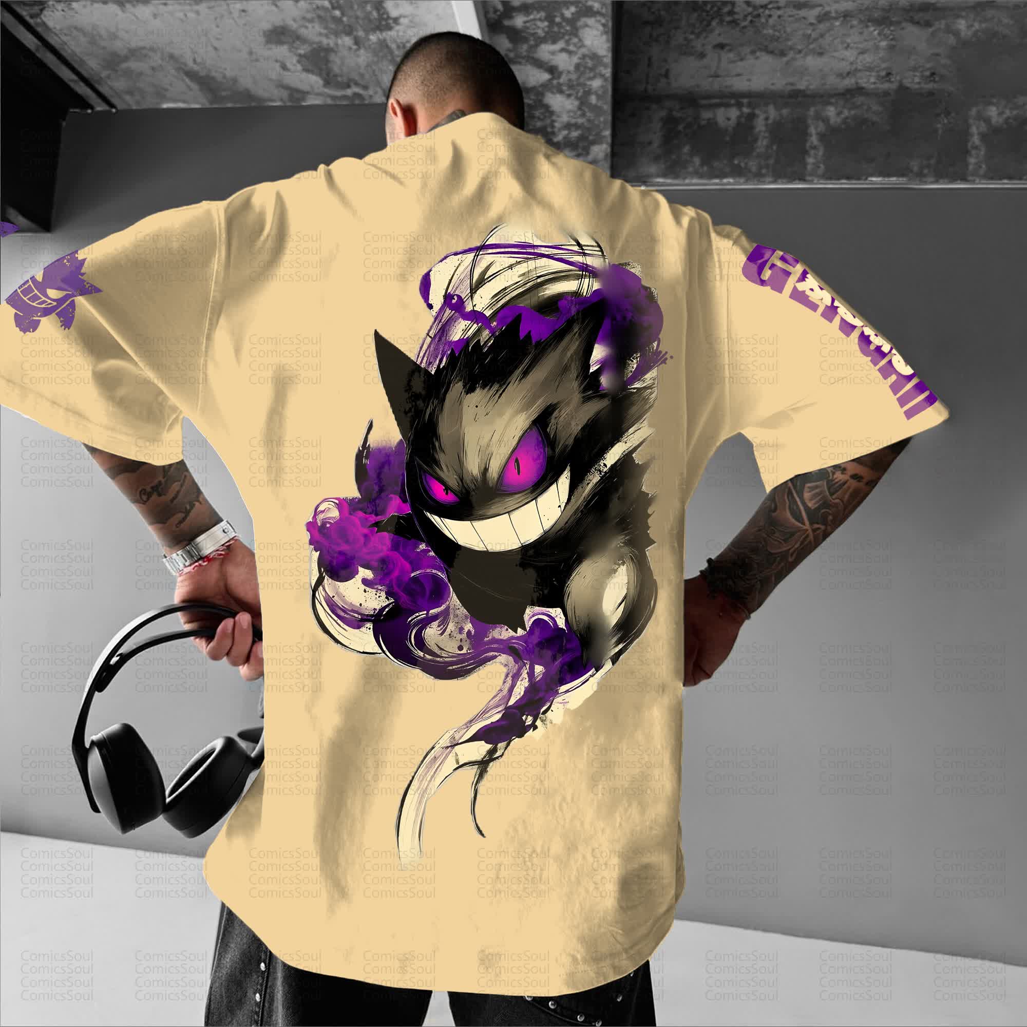Unisex Anime Inspired Vintage T-Shirt丨Comicssoul