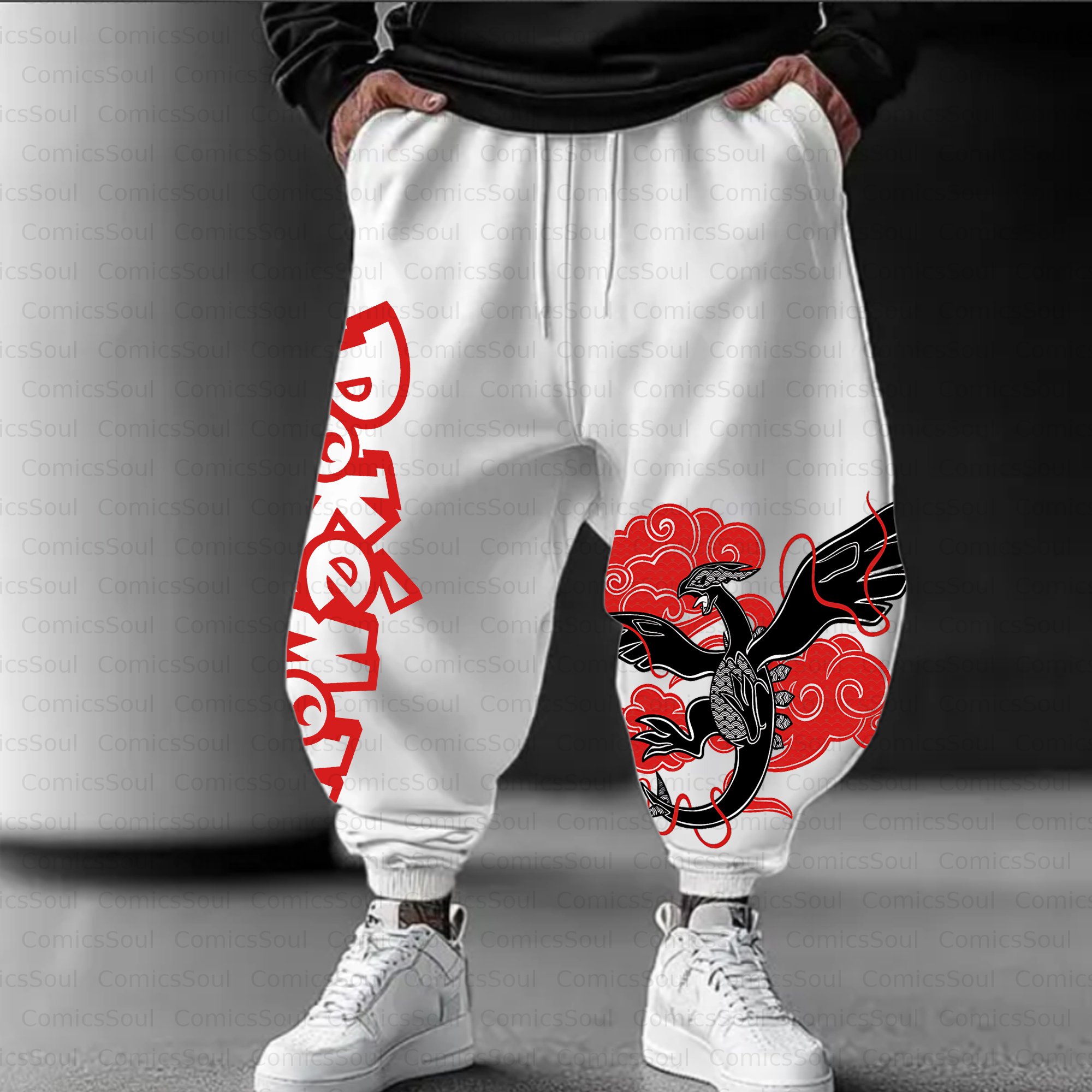 Unisex Casual Anime Streetwear Pant