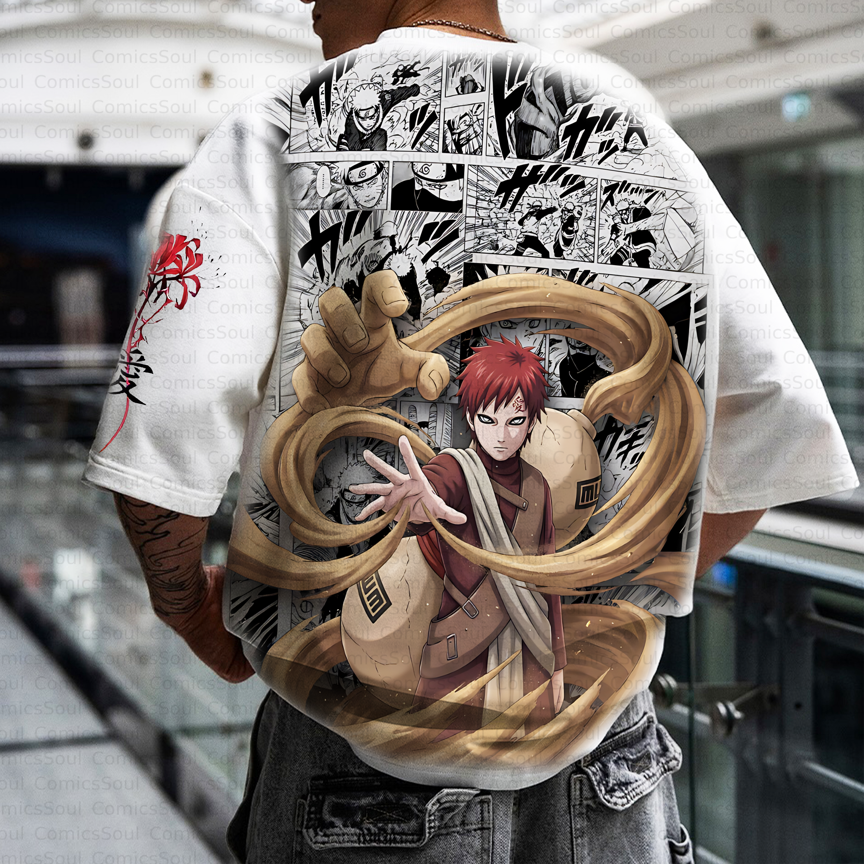 Unisex Anime Inspired Vintage T-Shirt