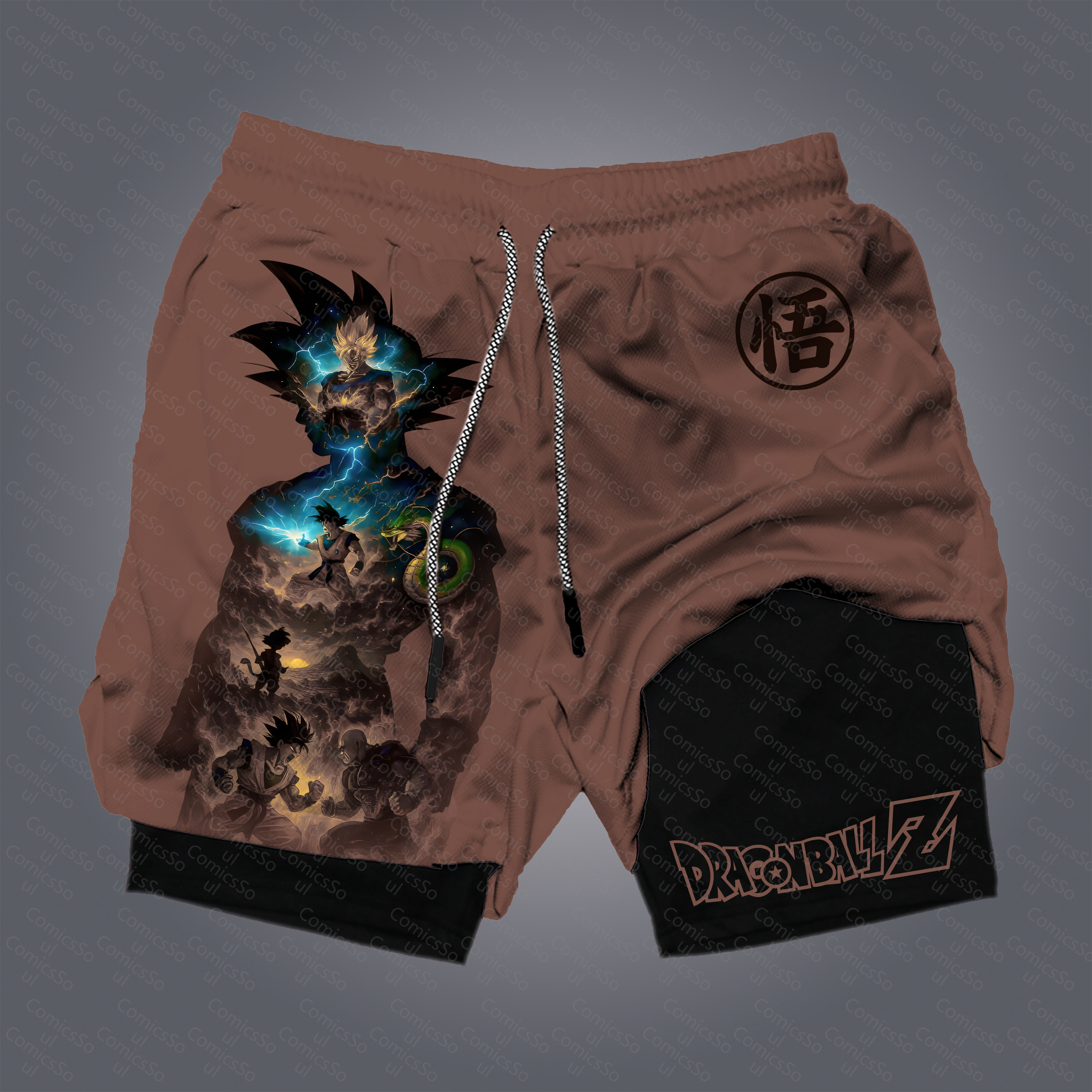 Unisex Casual  Streetwear Shorts