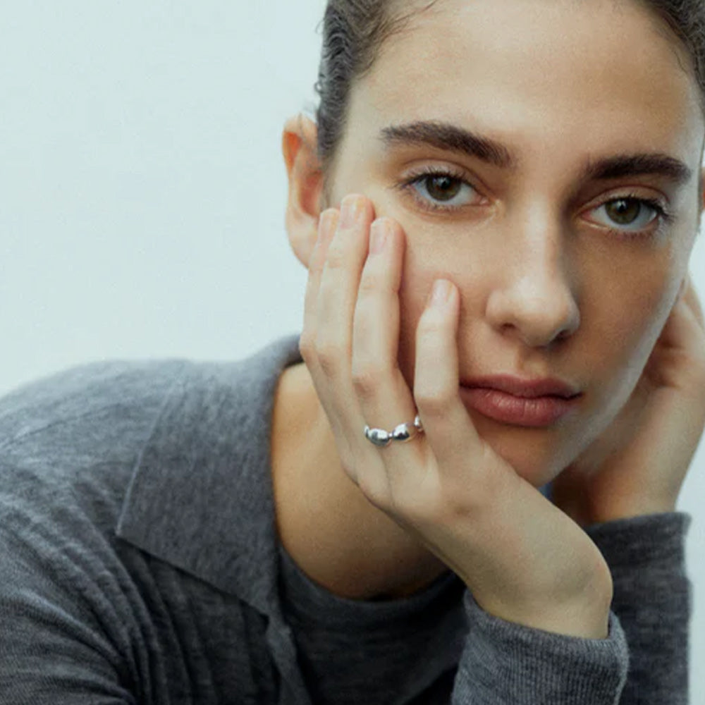RAGBAG - Bague Oval Emberly - Silver