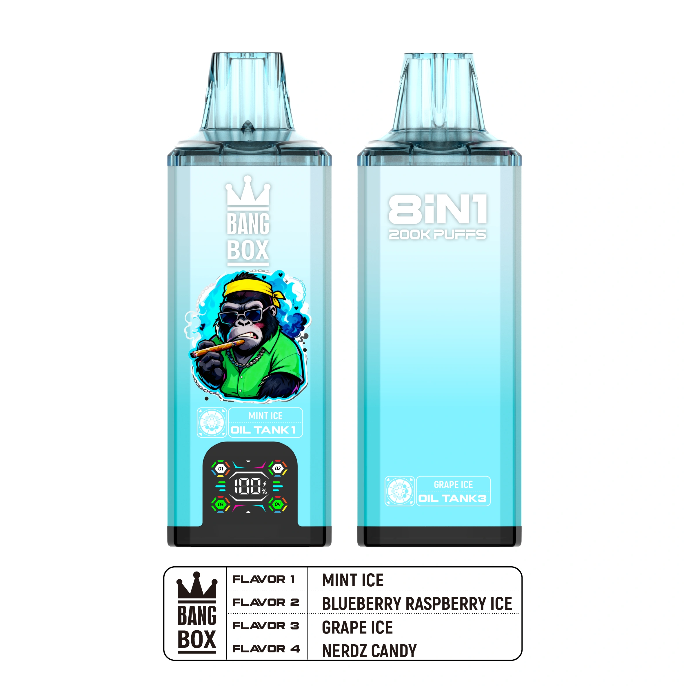 Bang Box 200K Puffs 8-in-1 Disposable