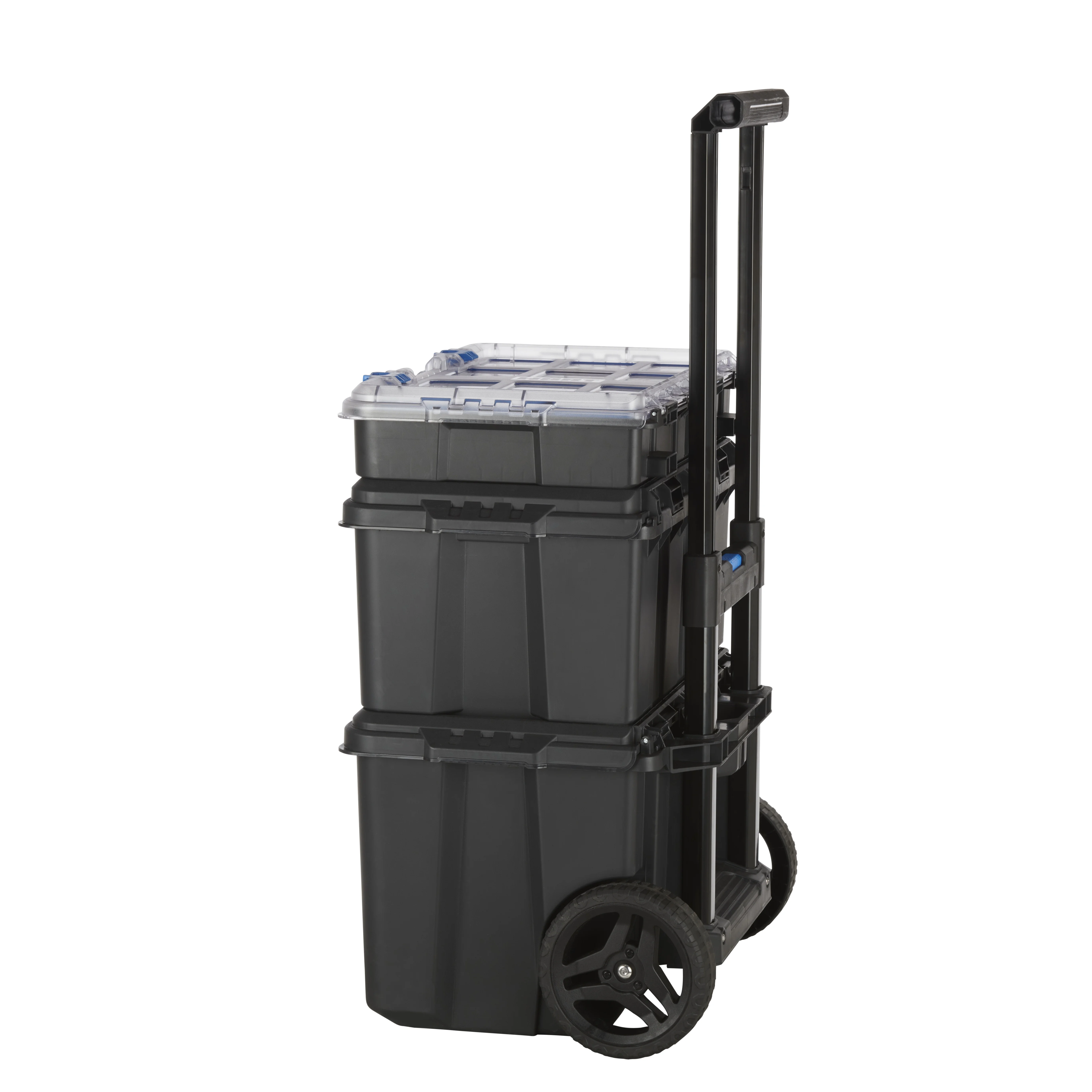 HART Stack System, Mobile Tool Storage and Organization, Black & Blue - Image 3