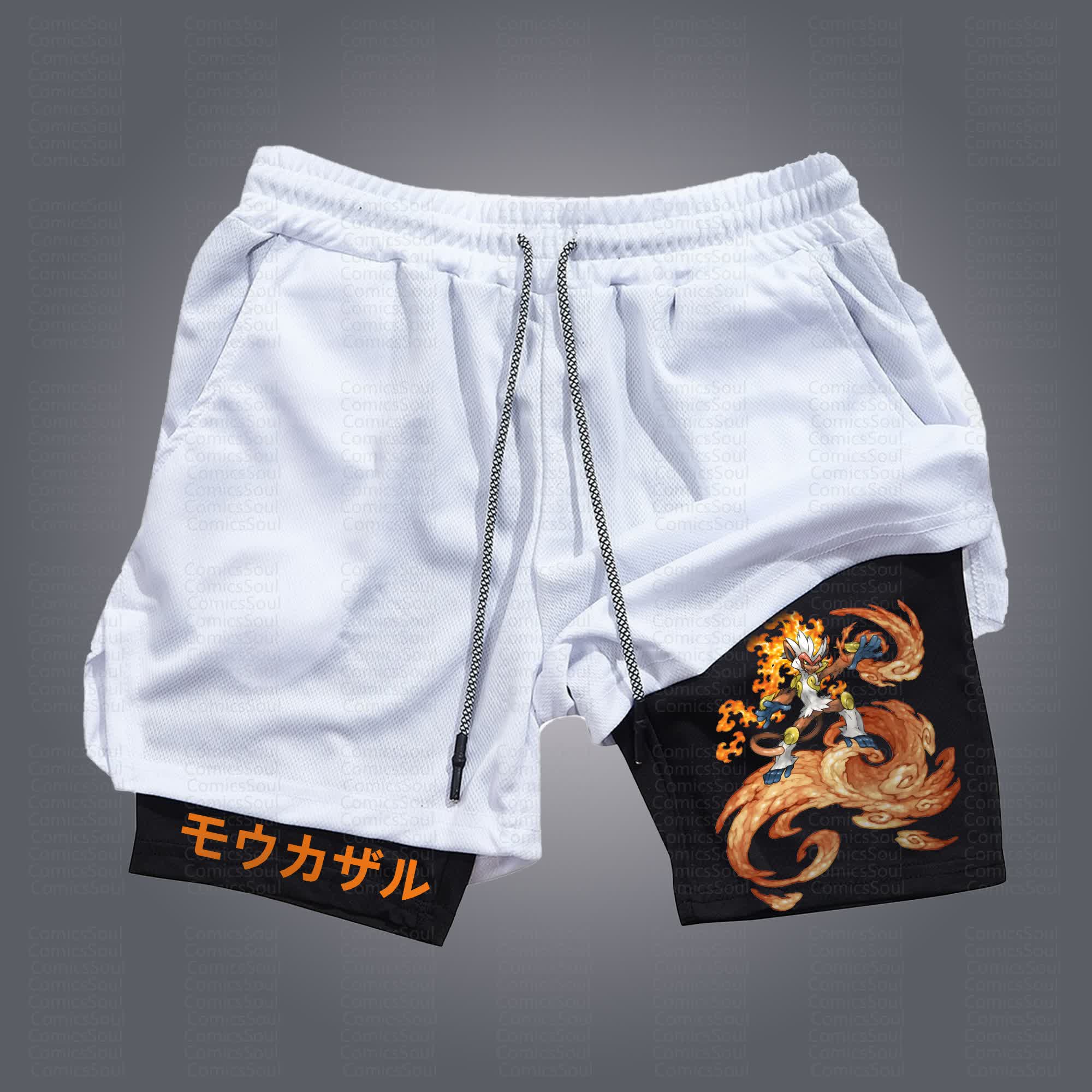 Unisex Casual Anime Streetwear Shorts 丨Comicssoul