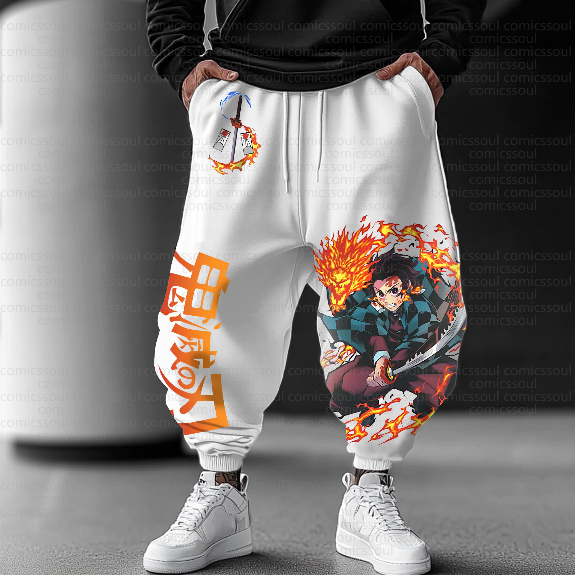 Unisex “Comicssoul” Casual Streetwear Pants