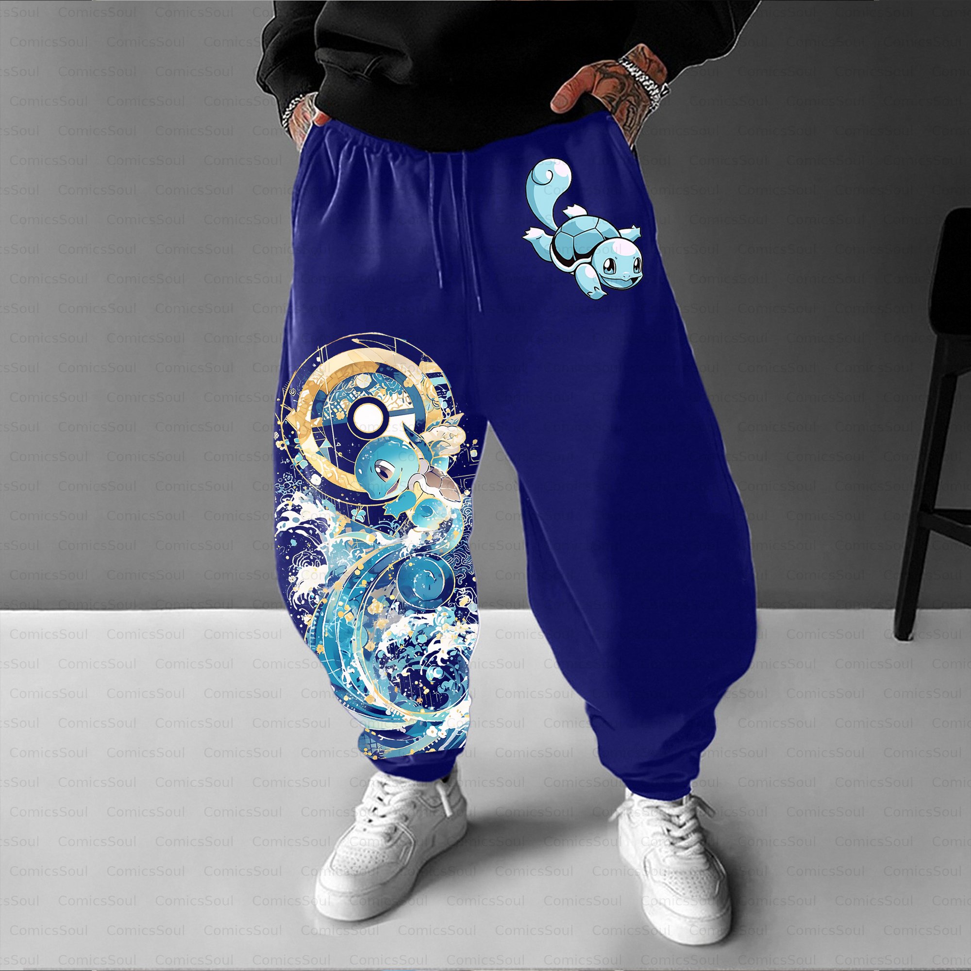 Unisex Casual Anime Streetwear Pant