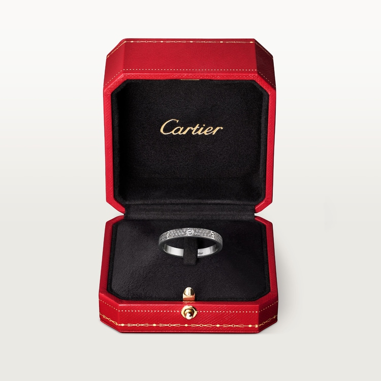 Replicate LOVE ring, mini model, paved(1:1 replica) - Original Replica Club