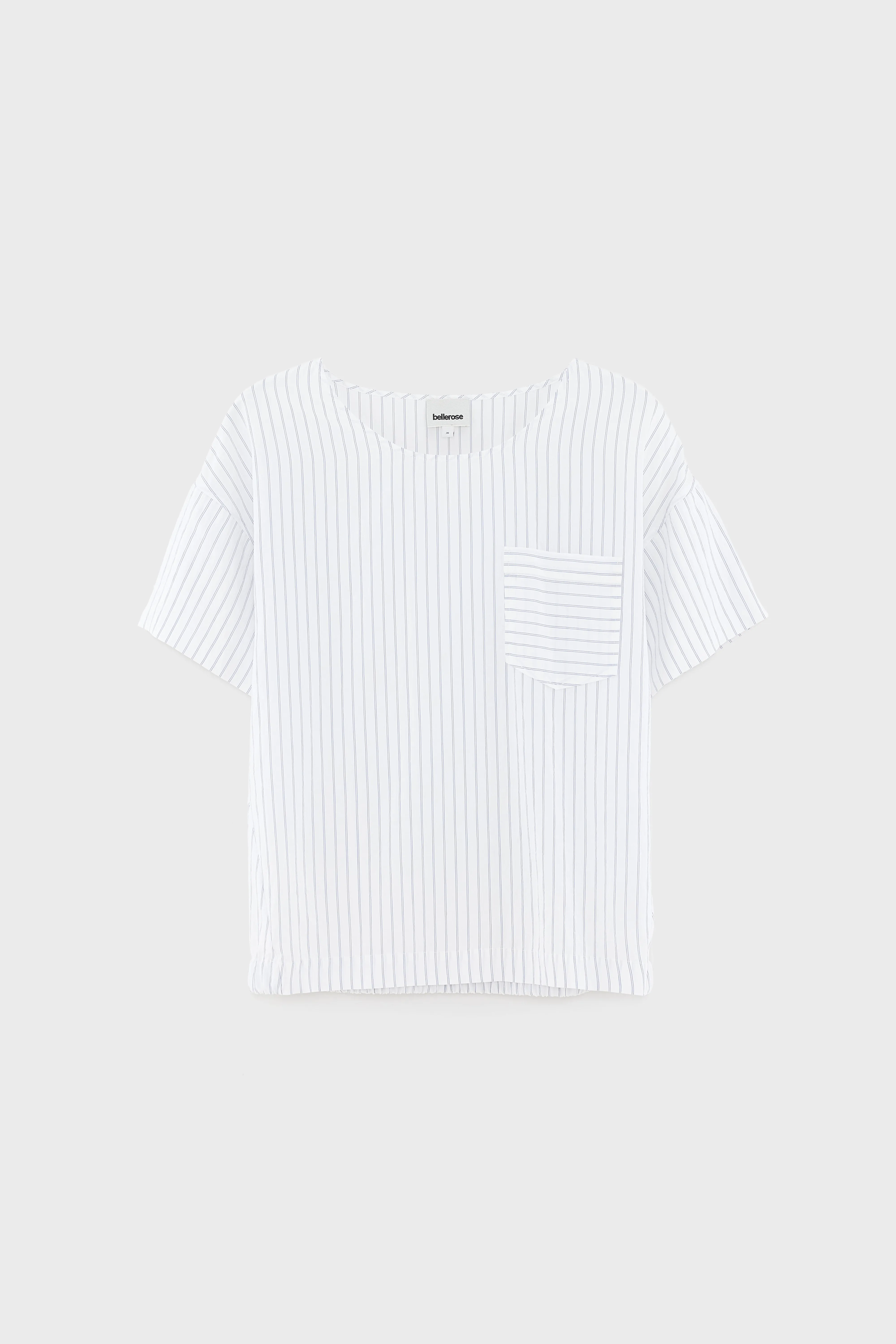 Bellerose Soleil short sleeve blouse (261 / W / STRIPE A)