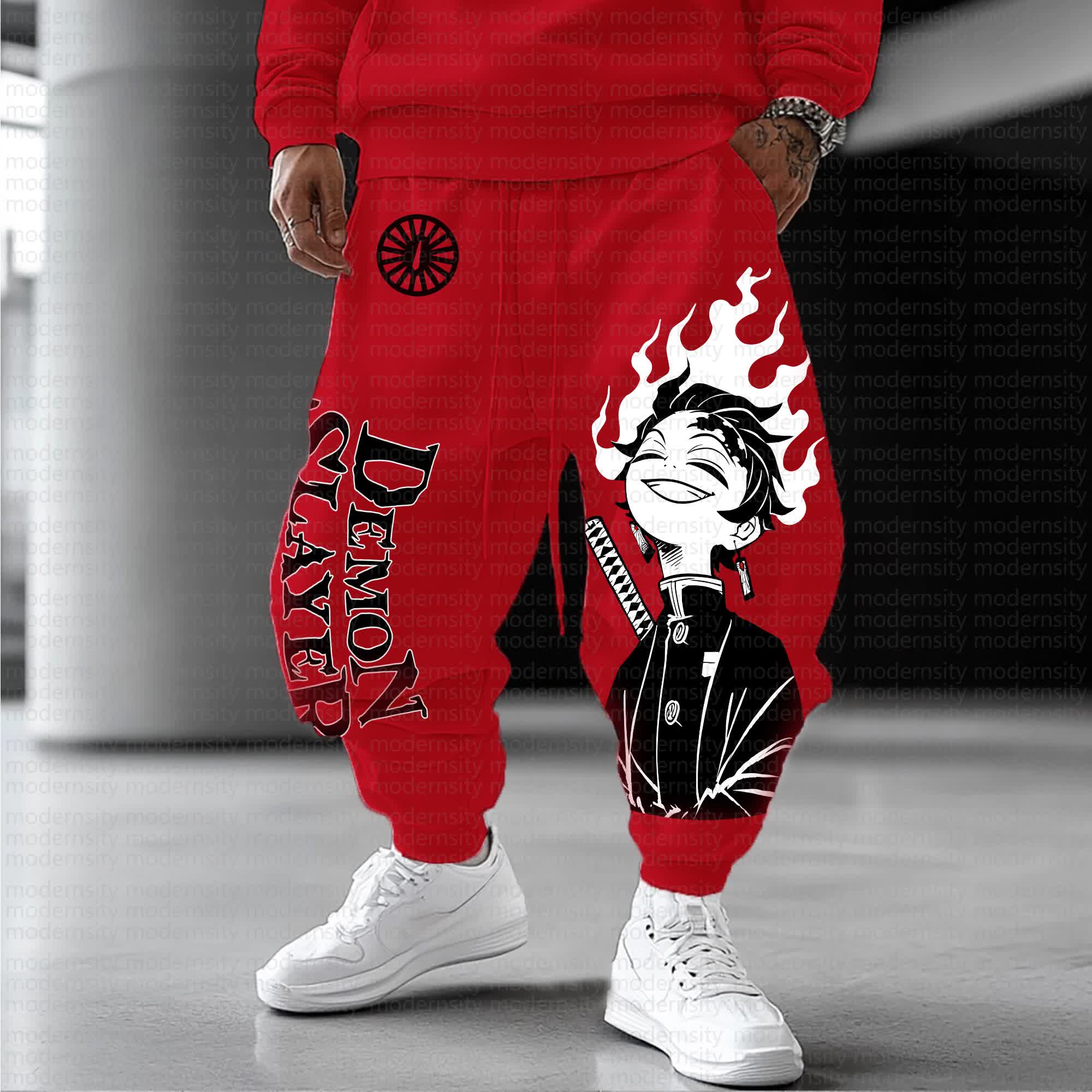 Unisex Anime Inspired Vintage Pants丨Comicssoul