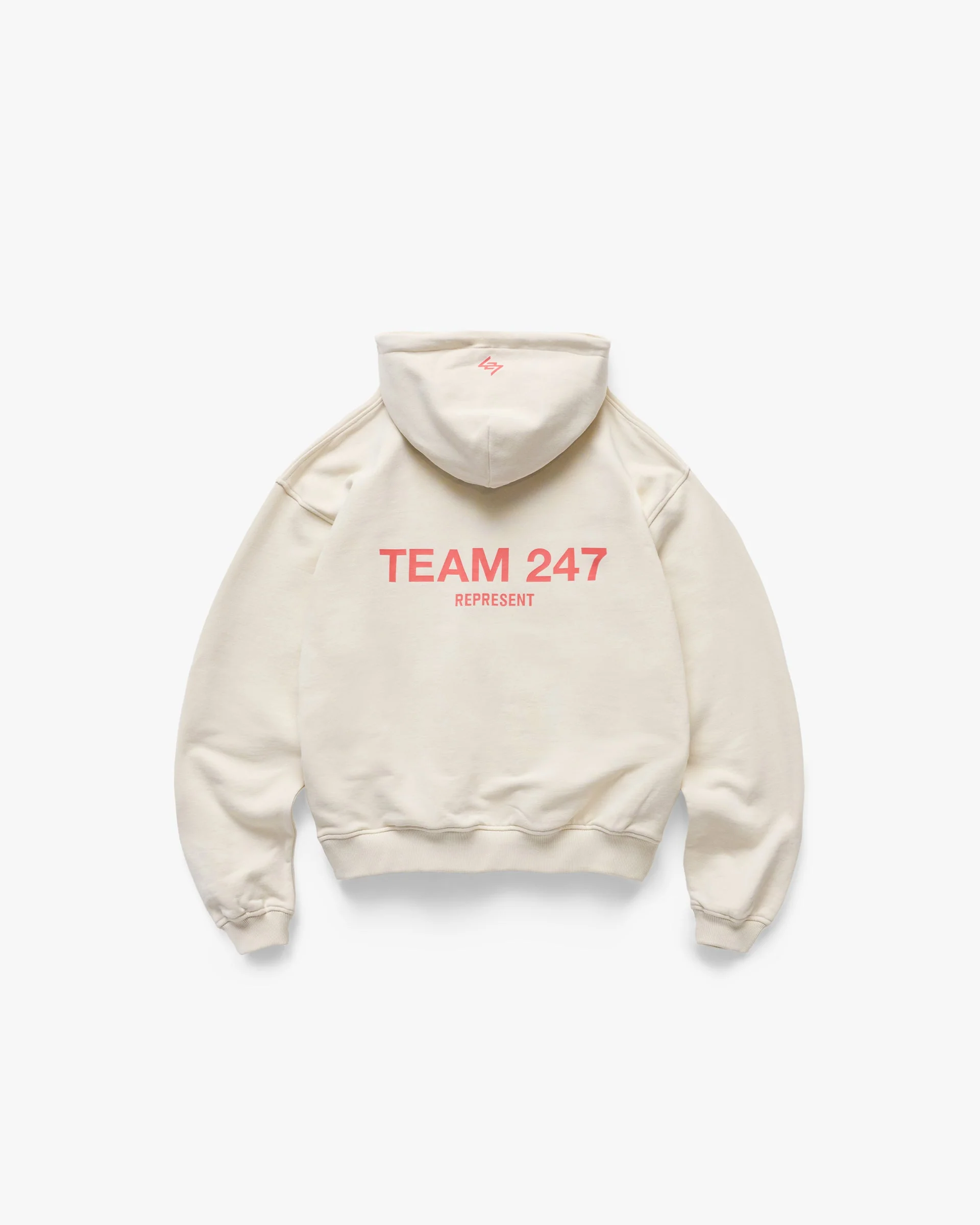 Team 247 Oversized Hoodie - Cream