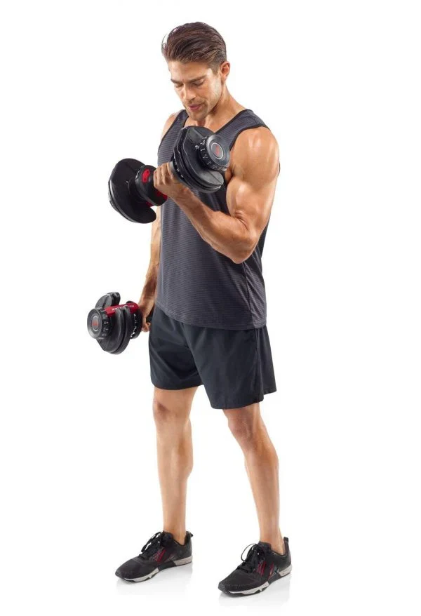 Bowflex SelectTech 552 Adjustable Dumbbells, 5-52.5 lb Pair - 552 - Image 6 Bowflex SelectTech 552 Adjustable Dumbbells, 5-52.5 lb Pair - 552 - Image 6