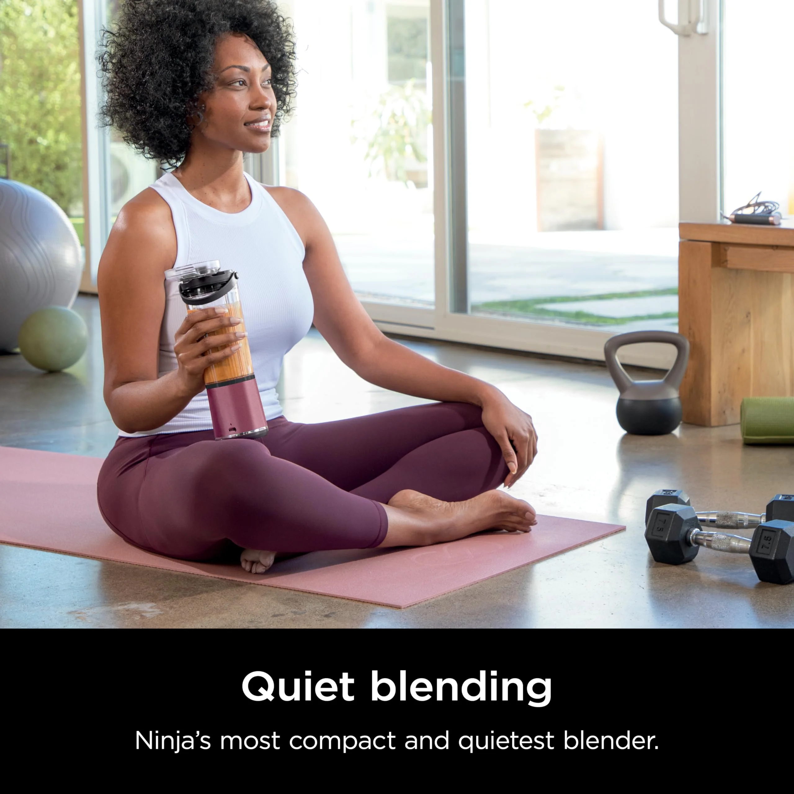 Ninja Blast Portable Blender, Cordless, 18oz. Vessel, Personal Blender for Shakes & Smoothies, BPA Free, Leakproof Lid & Sip Spout, USB-C Rechargeable, Dishwasher Safe Parts, Metallic Purple, - Image 106
