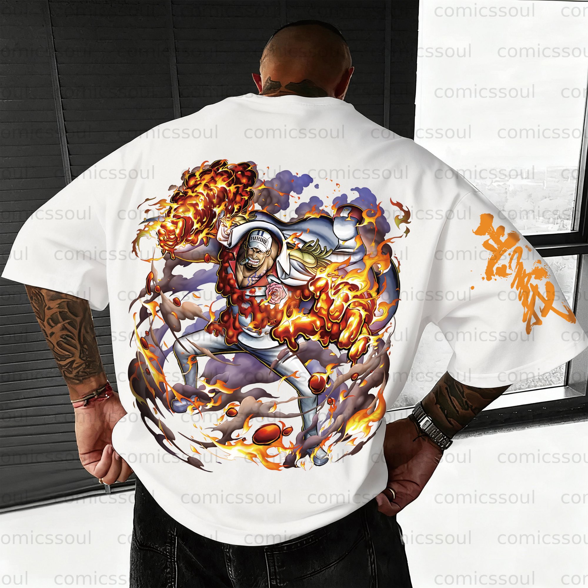 Unisex Anime Inspired Vintage T-Shirt