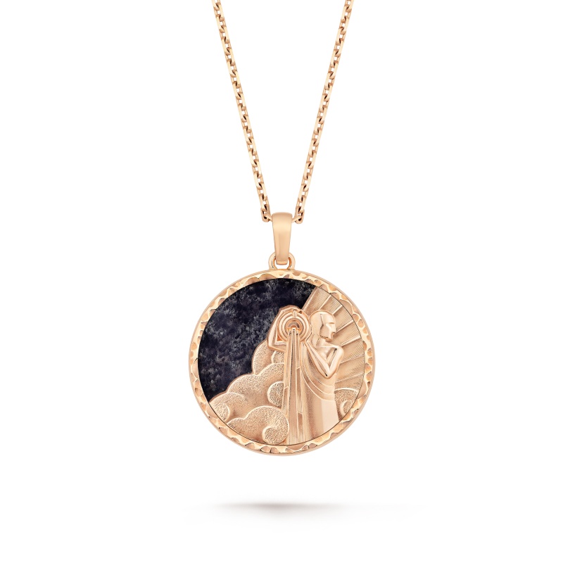 Replicate Zodiaque long necklace Aquarii (Aquarius)(1:1 replica) - Original Replica Club
