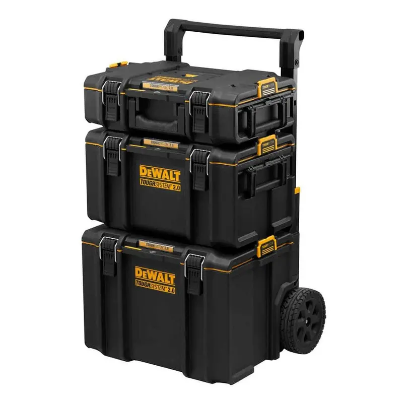 DEWALT ToughSystem 2.0 24-Inch Modular Tower Storage Kit, 3-Piece Set - DWST60437 DEWALT ToughSystem 2.0 24-Inch Modular Tower Storage Kit, 3-Piece Set - DWST60437