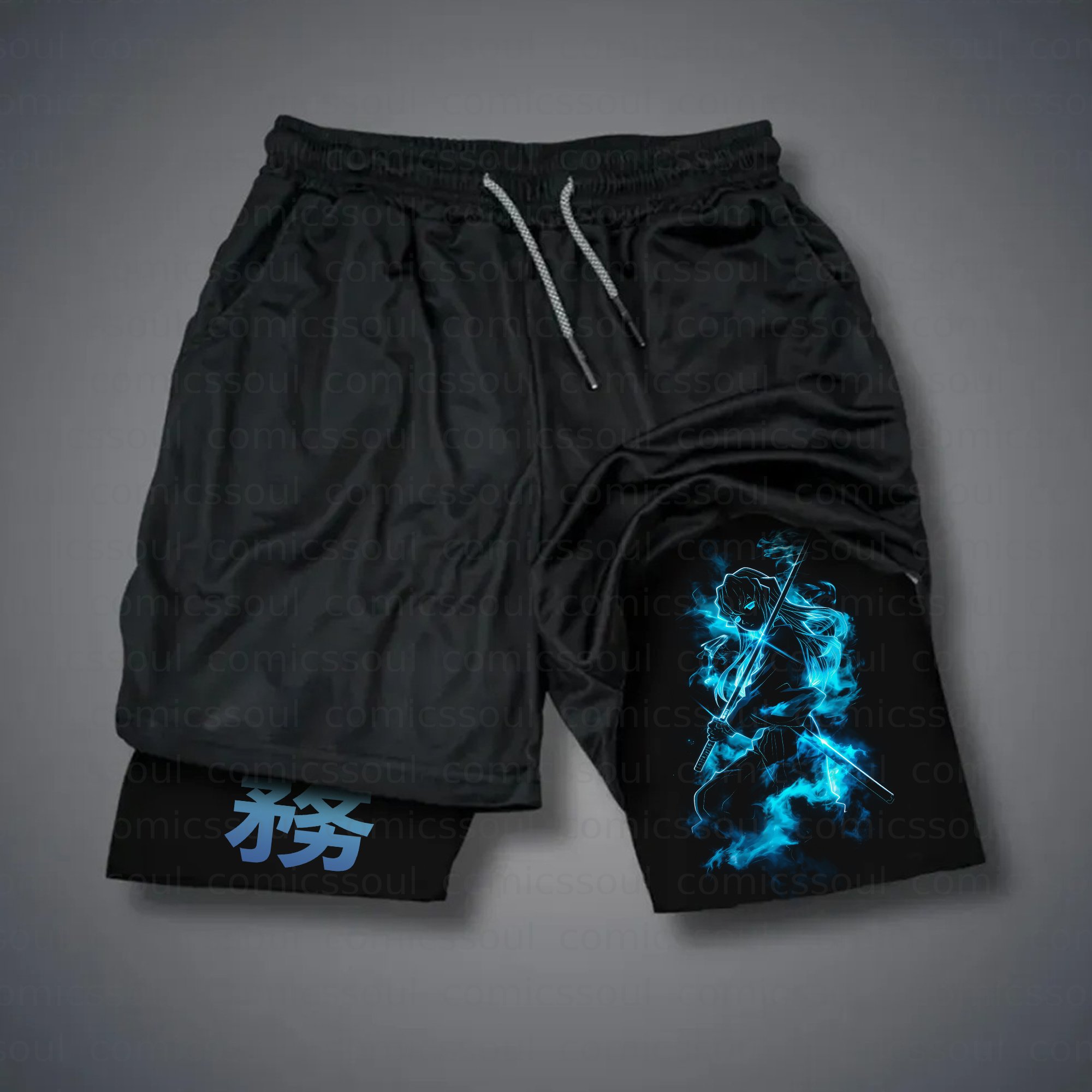 Unisex Casual Anime Streetwear Shorts 丨Comicssoul