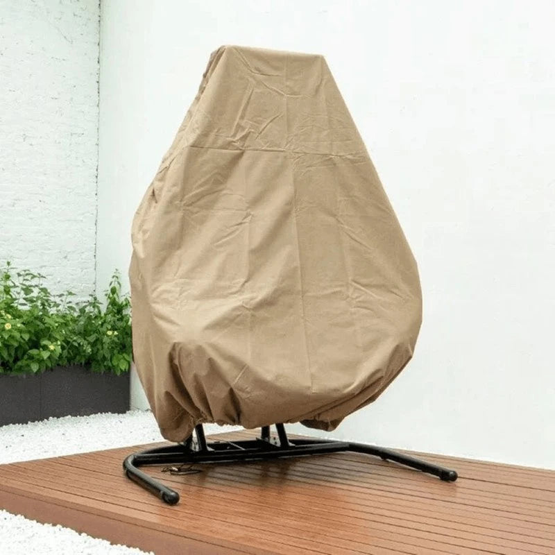 2025 Patio Wicker Swing Chair With Stand Rain Cover Included