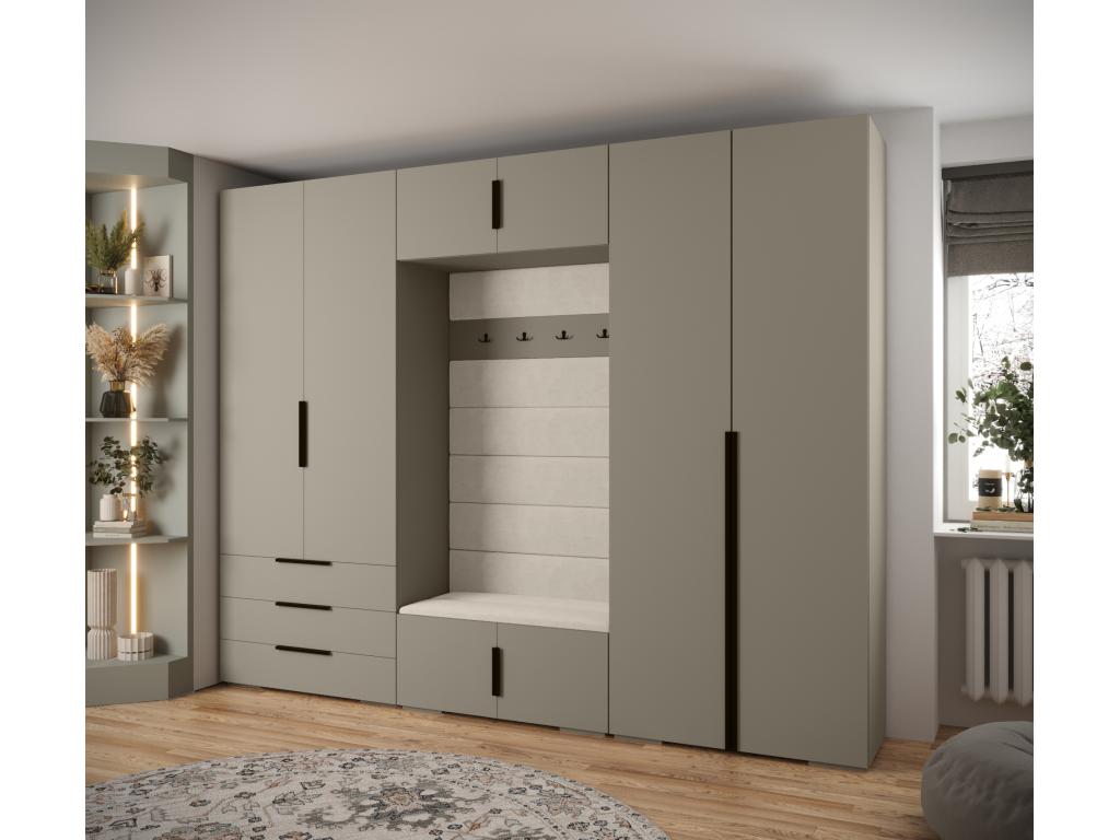 Nestleare 4 armario con puertas batientes 236 - 7/300/47