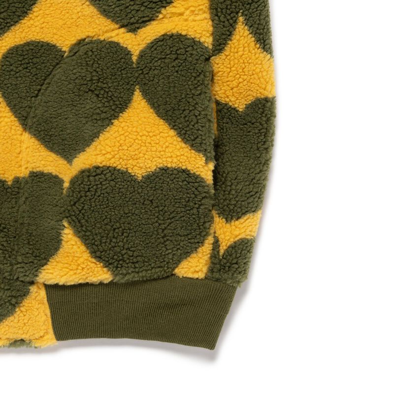 HUMAN MADE HEART FLEECE JACKET