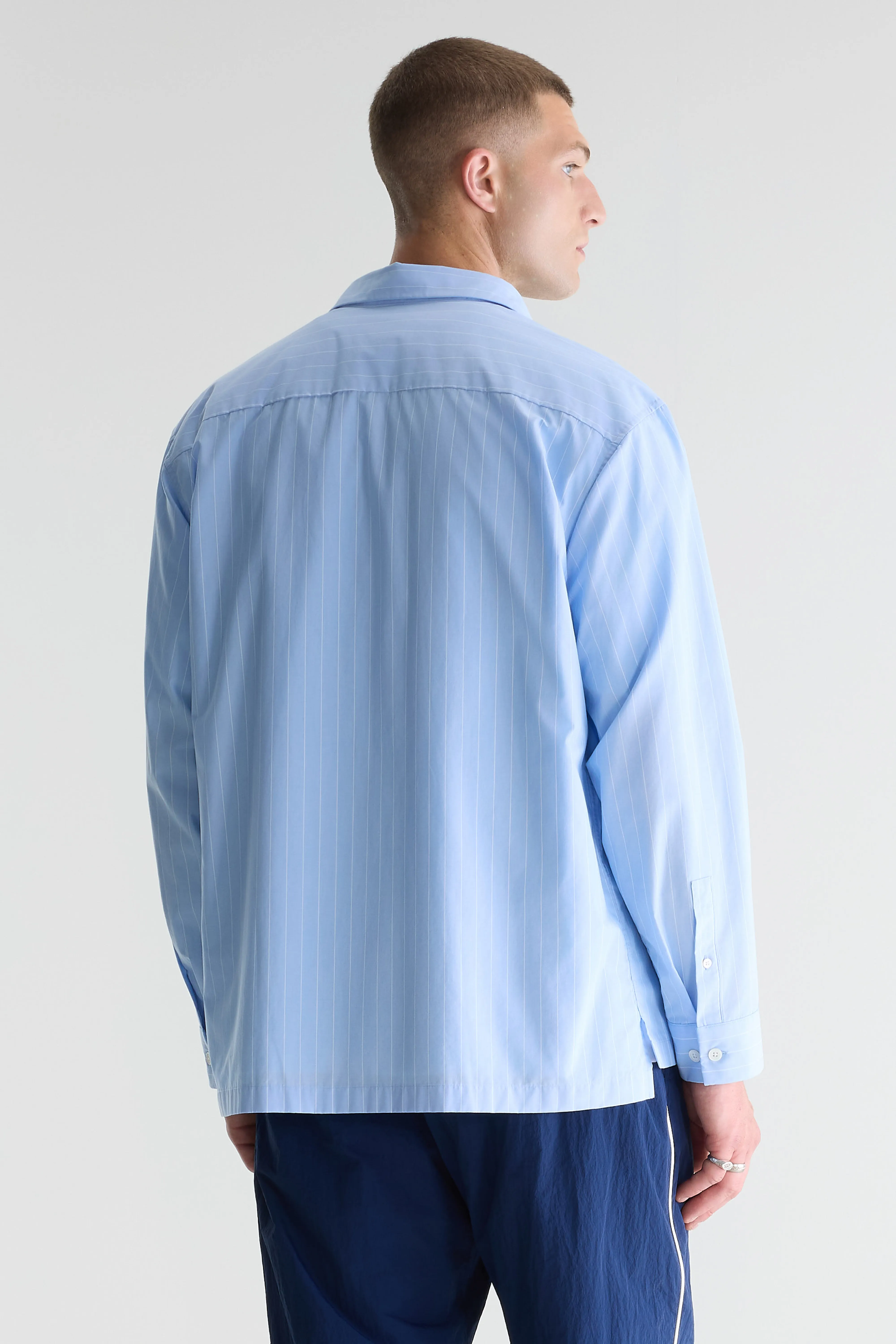 Bellerose Flippy striped poplin shirt (261 / M / STRIPE B)