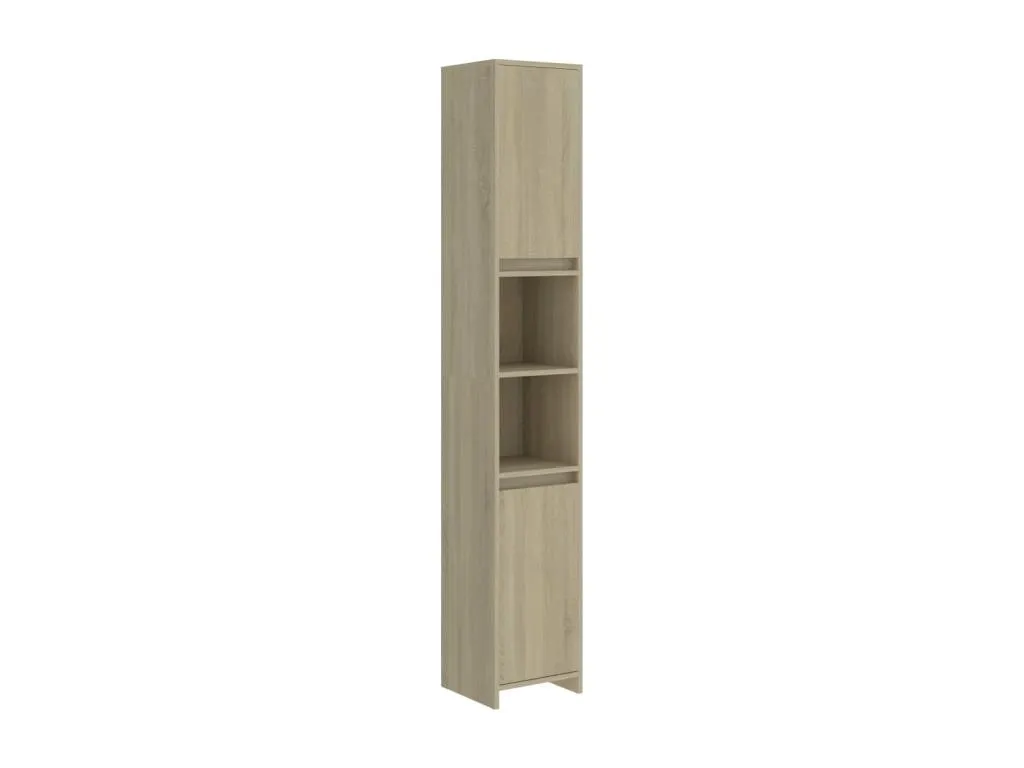 Armario de baño Sancaldeco contrachapada color Sancaldeco 30x30x183.5 cm 58262JGDB