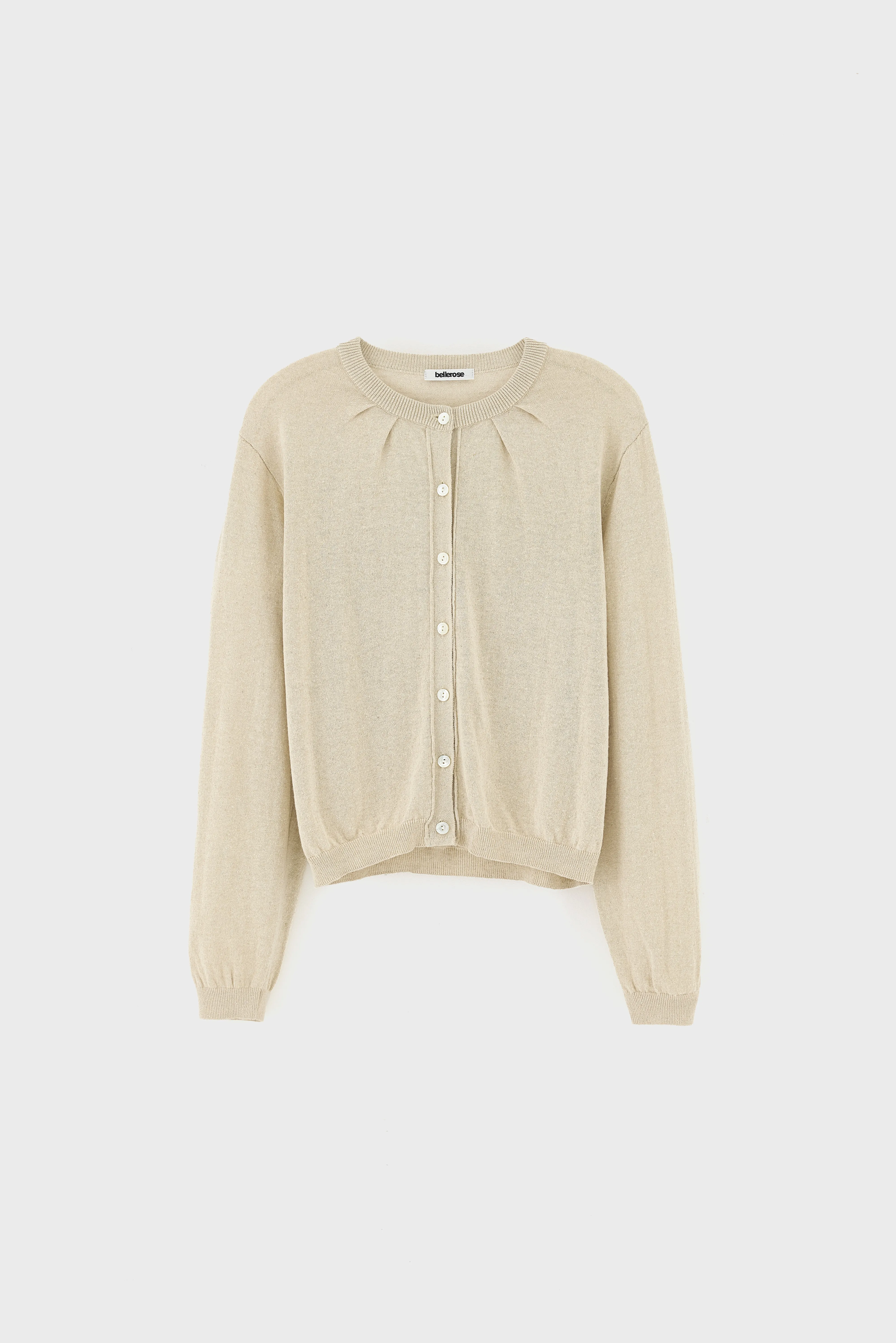 Bellerose North crewneck cardigan (261 / W / OATMEAL)