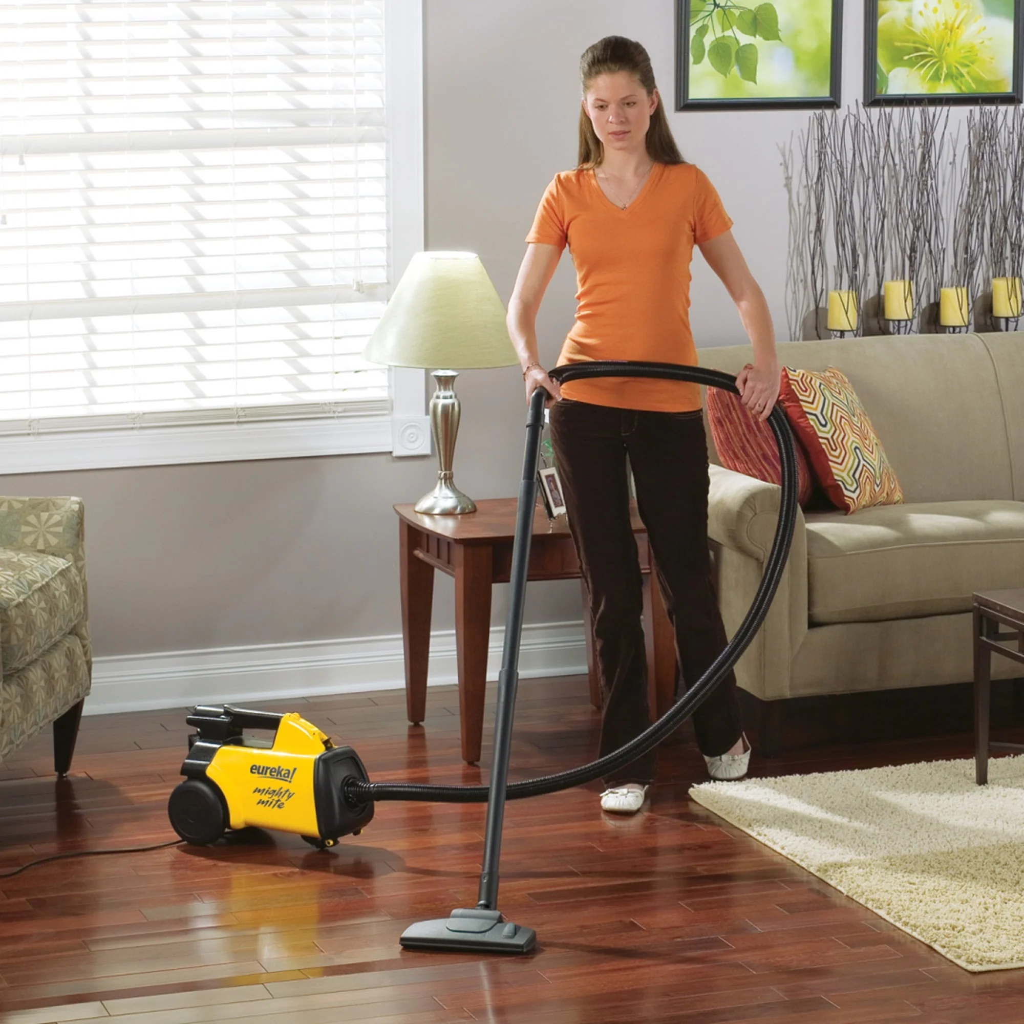 Eureka Mighty Mite Bagged Canister Vacuum, 3670G - Image 4