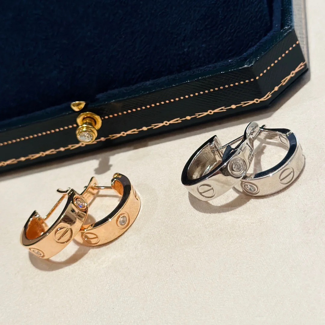 Cartier LEVE Half Hoop Earrings - Original Replica Club