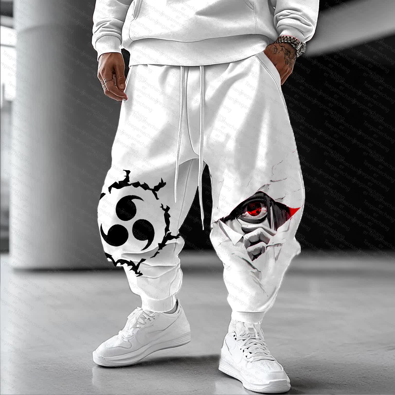 Unisex   Casual Anime Streetwear Pants