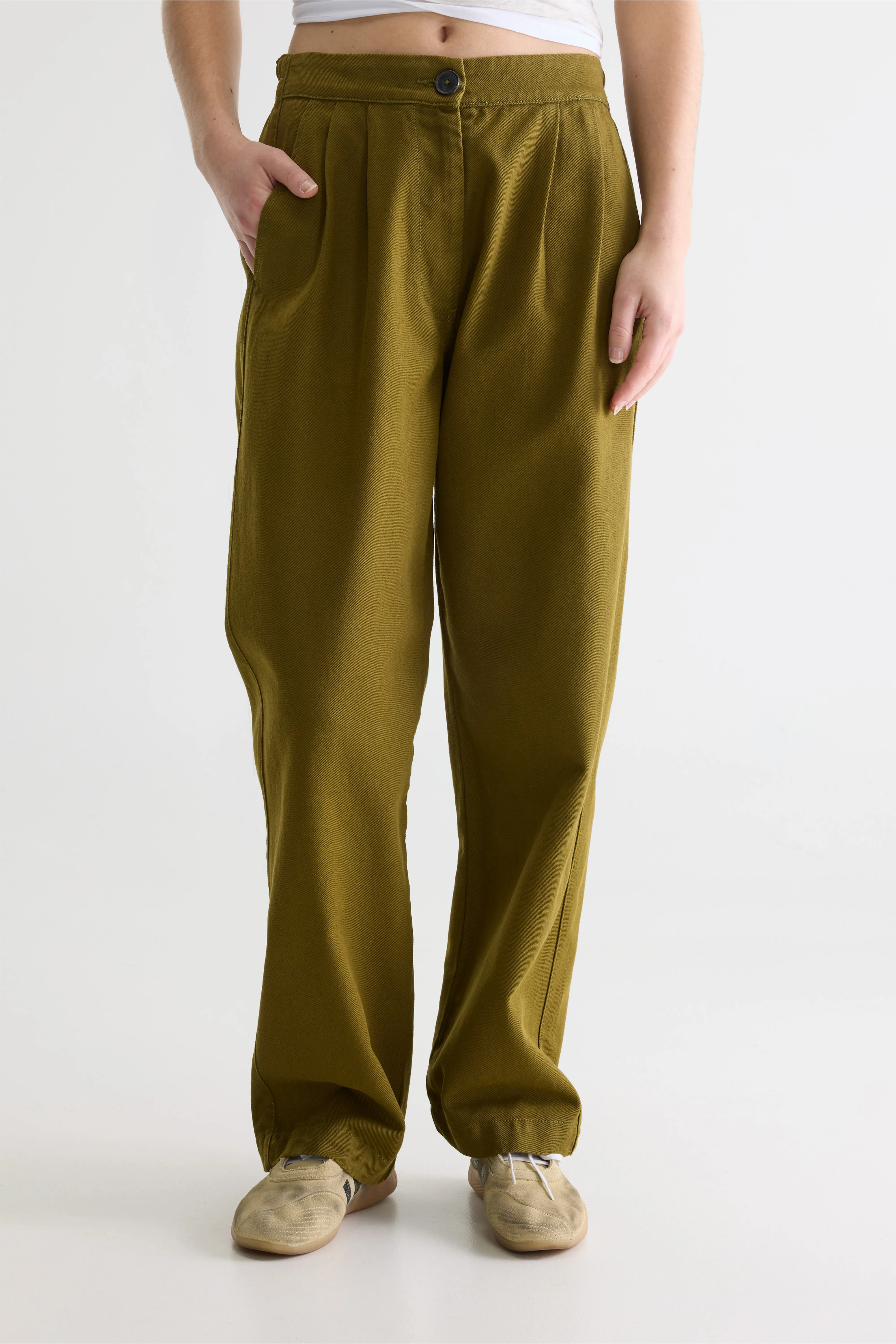 Bellerose Pillow regular trousers (261 / W / VETIVER)