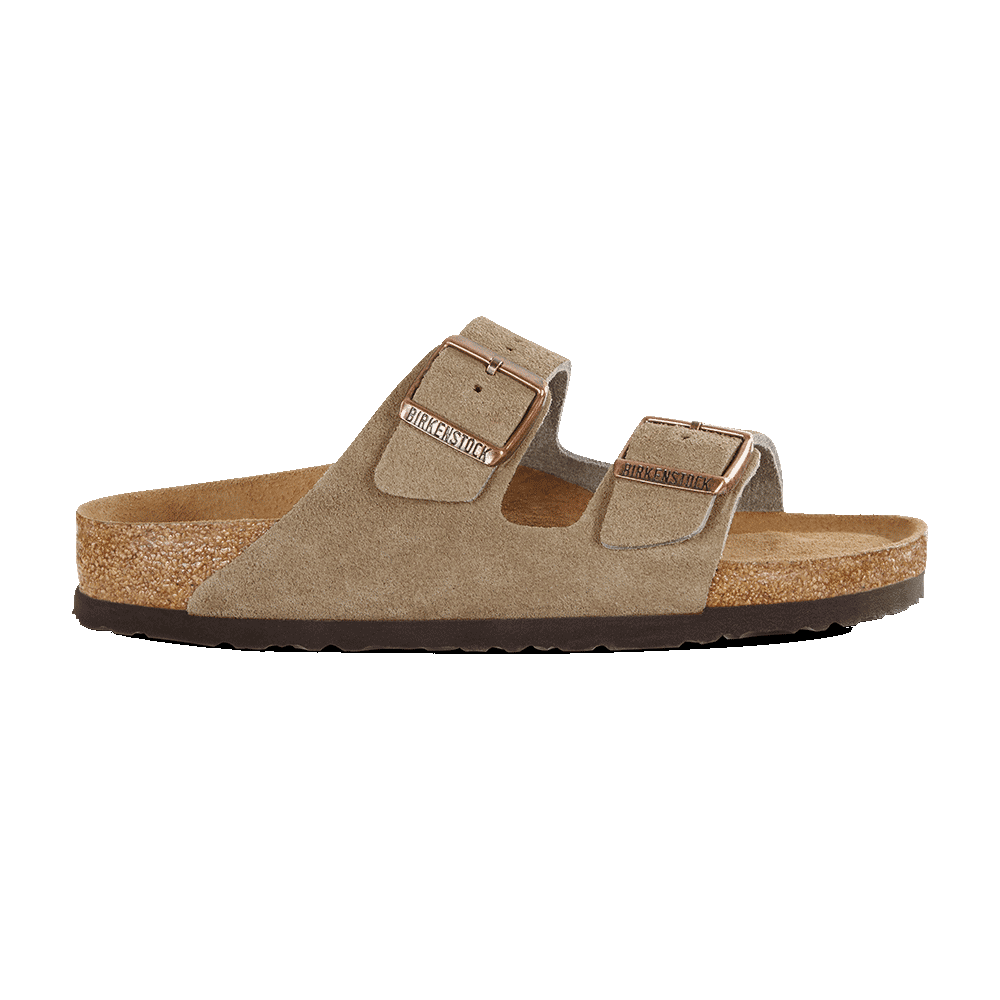 Birkenstock - Sandales Lit de pied souple Arizona - Taupe