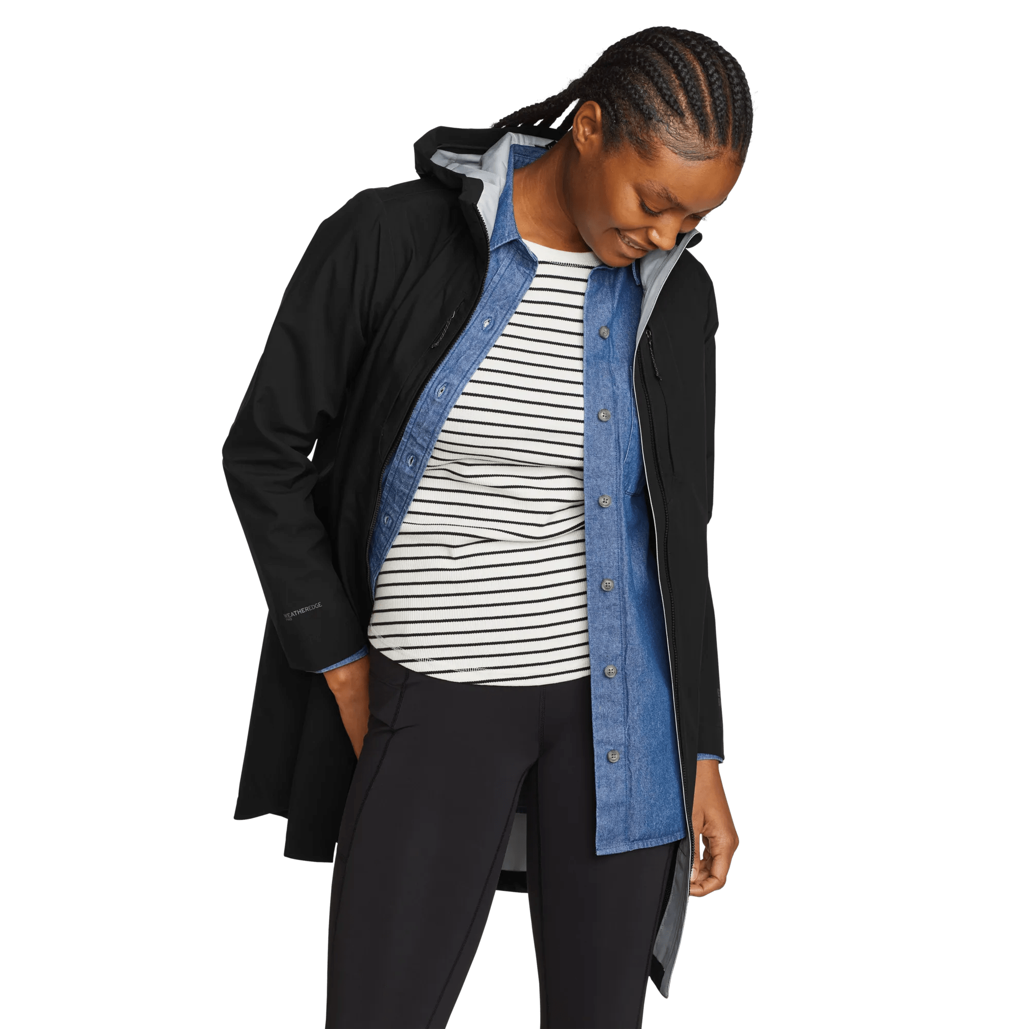 Women's Oscillate 3L Waterproof Trench Coat - Eddie Bauer Outlet