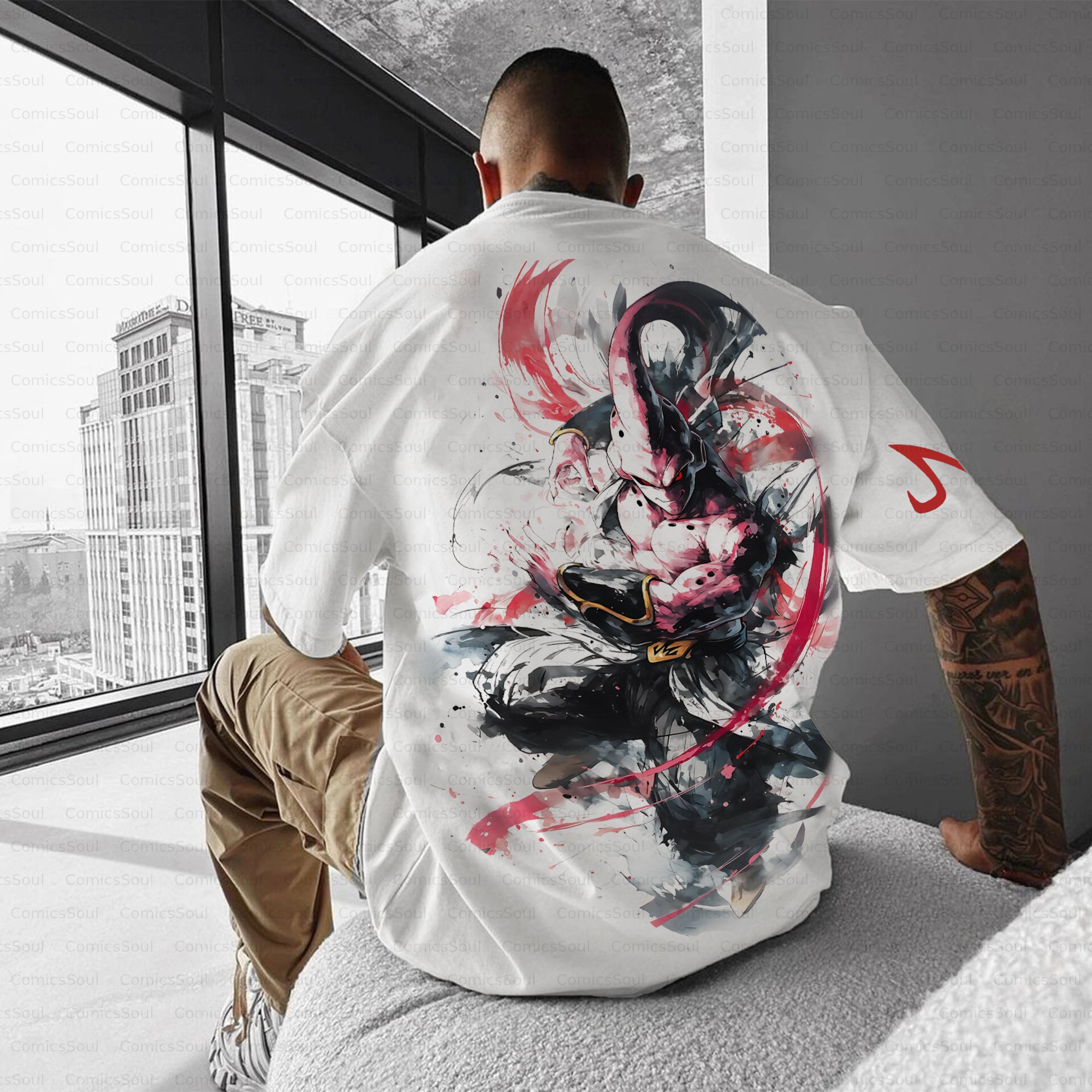 Unisex Anime Inspired Vintage T-Shirt