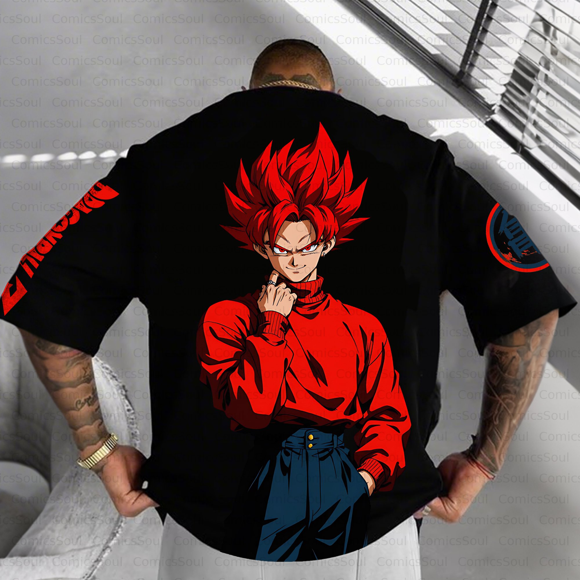 Unisex Anime Inspired Vintage T-Shirt