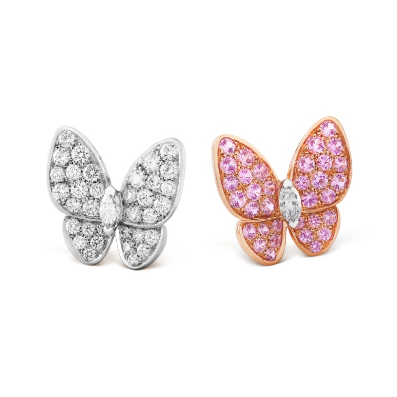 Replicate Two Butterfly earrings(1:1 replica) - Original Replica Club