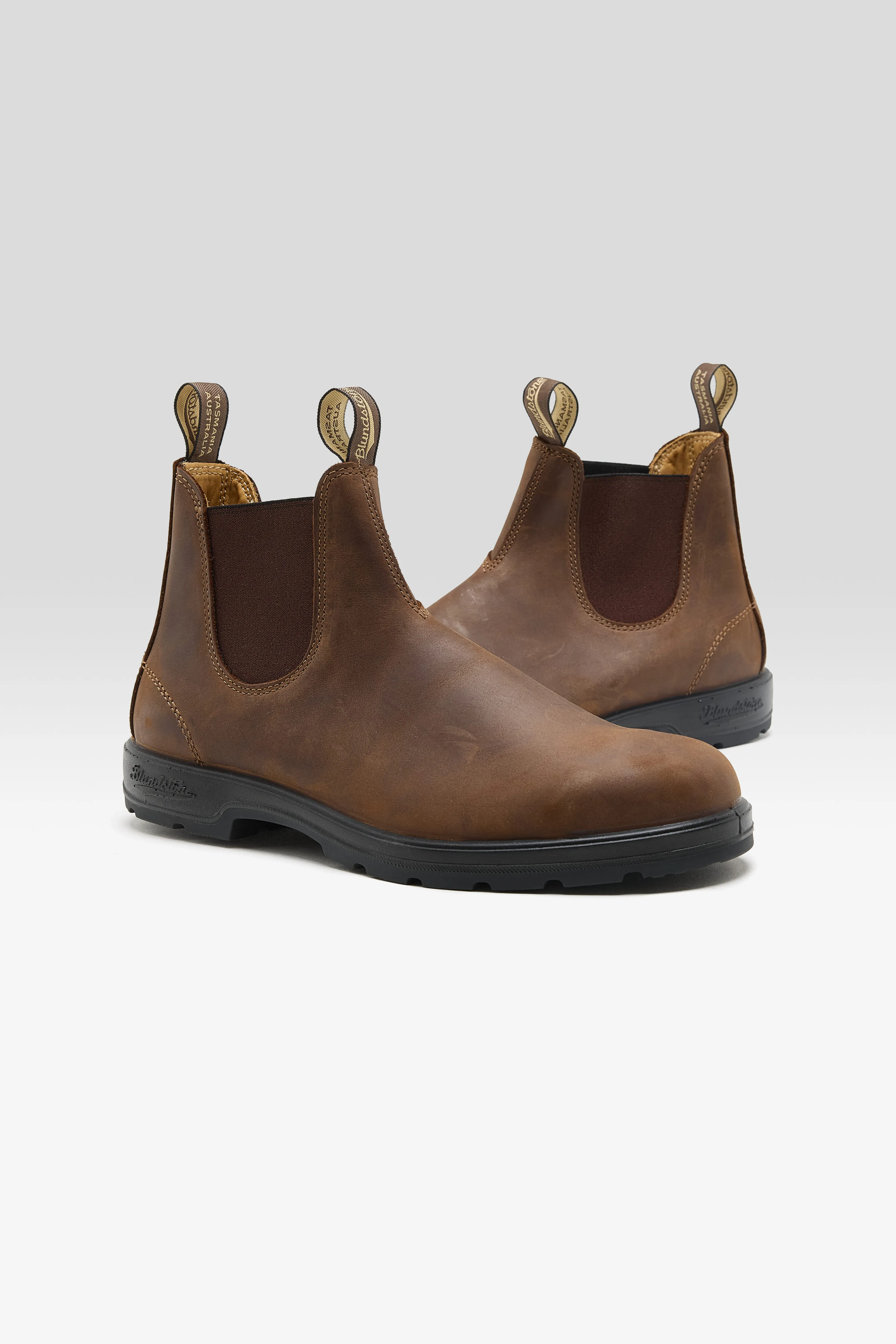 Bellerose 2544 Classic Chelsea Boots for Men  (261 / M / BROWN)