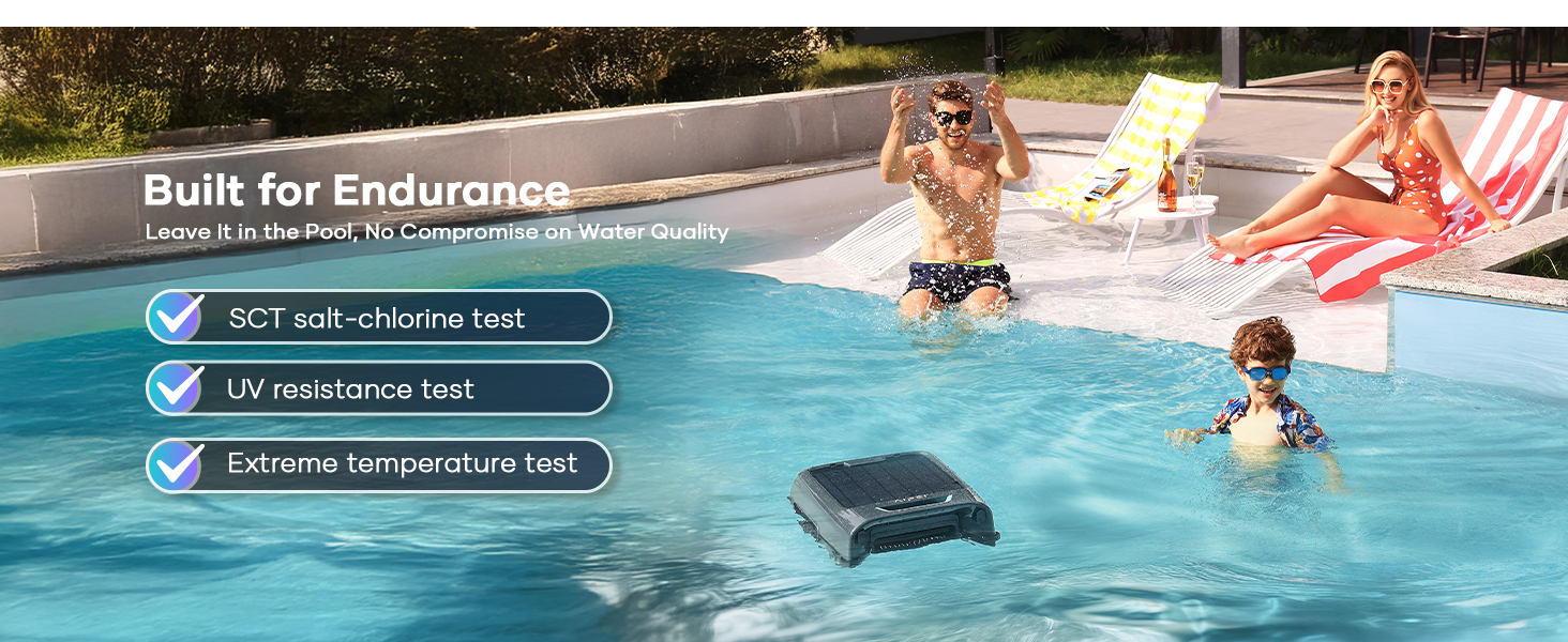 solar powered pool skimmer