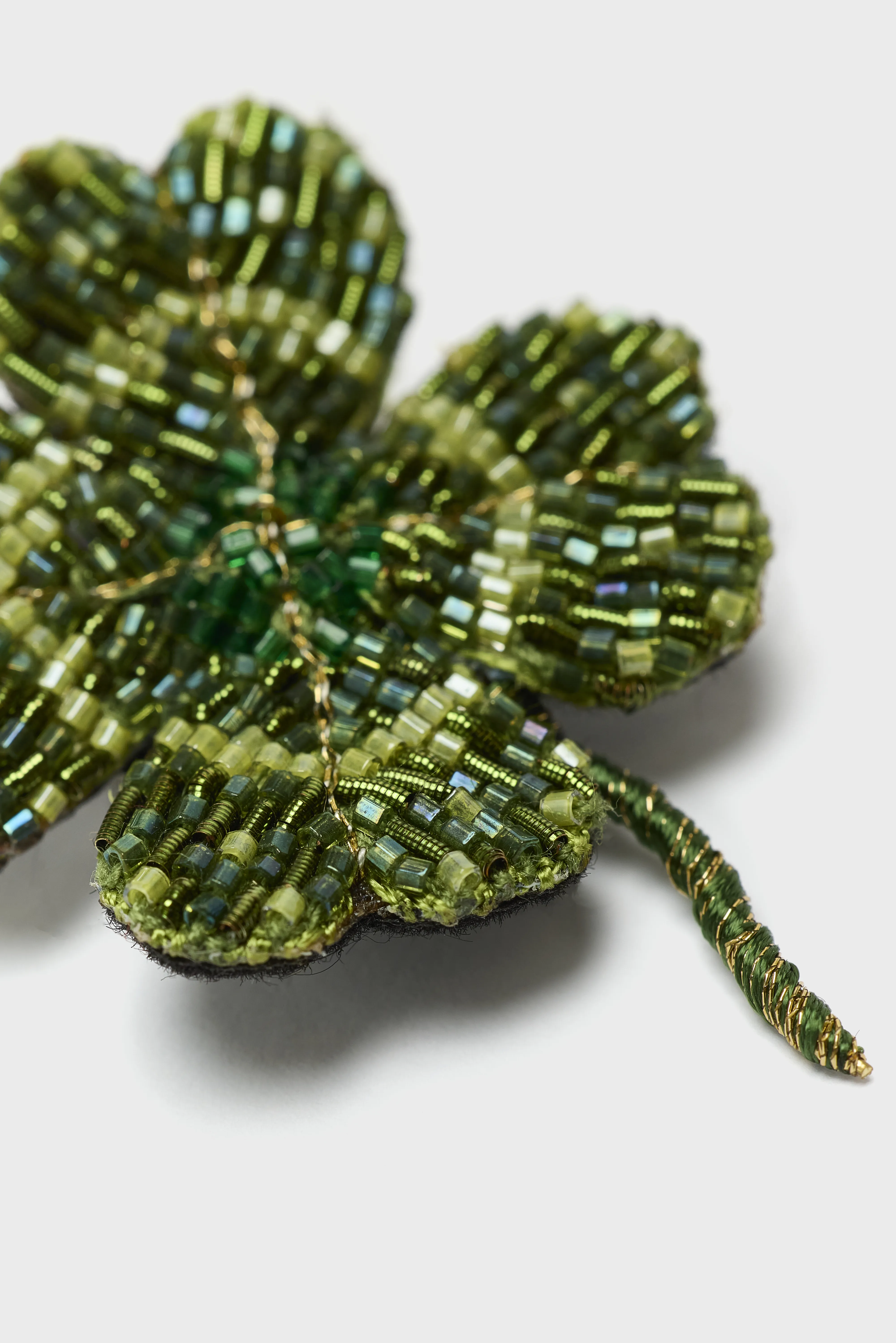 Bellerose Vintage Clover Brooch (251 / W / GREEN)