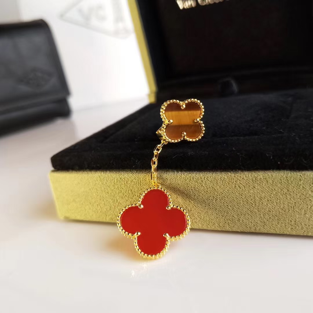 VCA Magic Alhambra Earrings 2 Motifs - Original Replica Club