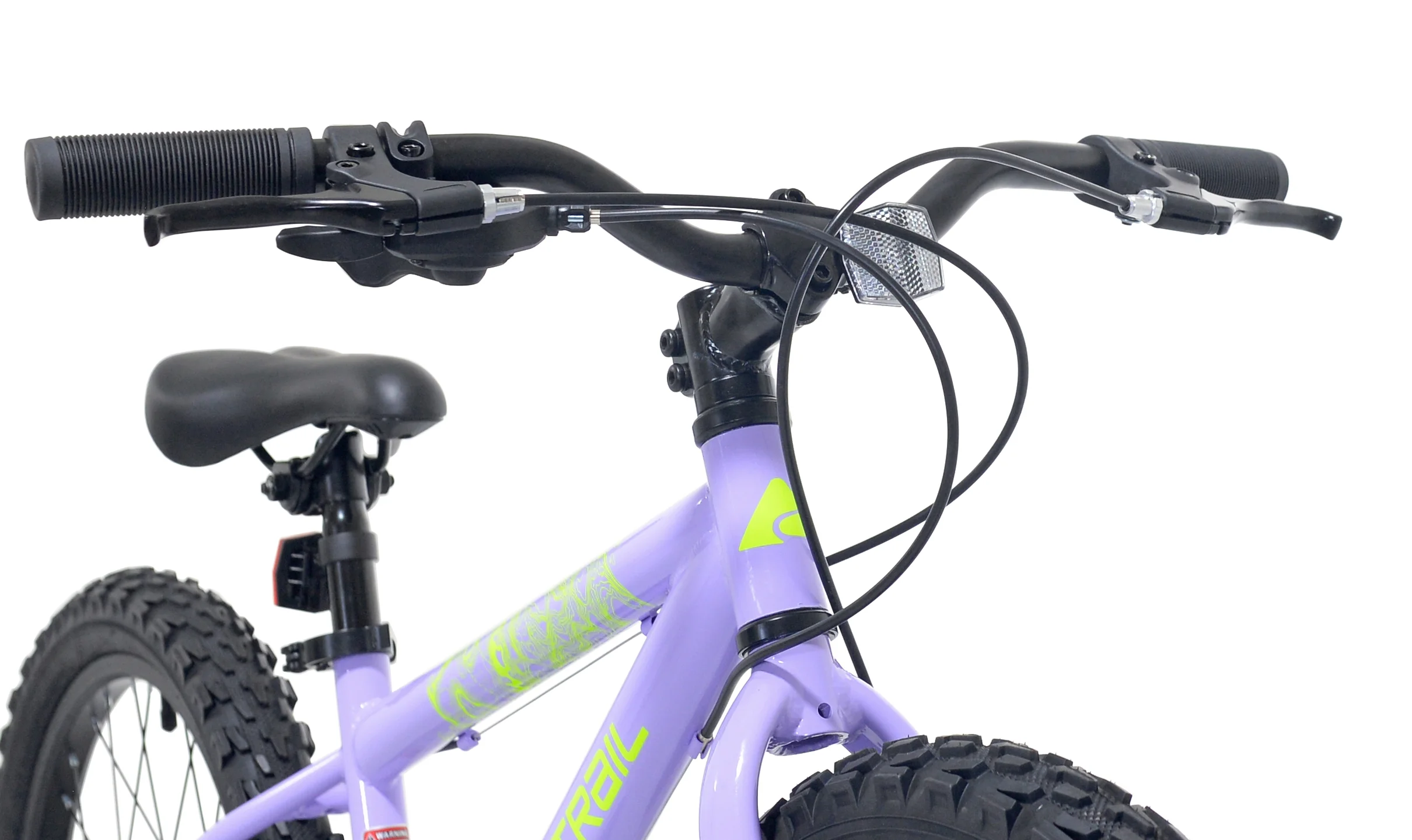 20" Ozark Trail Vibe Mountain Bicycle, 7 Speed, Fits Rider 3'11"-4'4", Purple, Teen, Unisex - Image 6