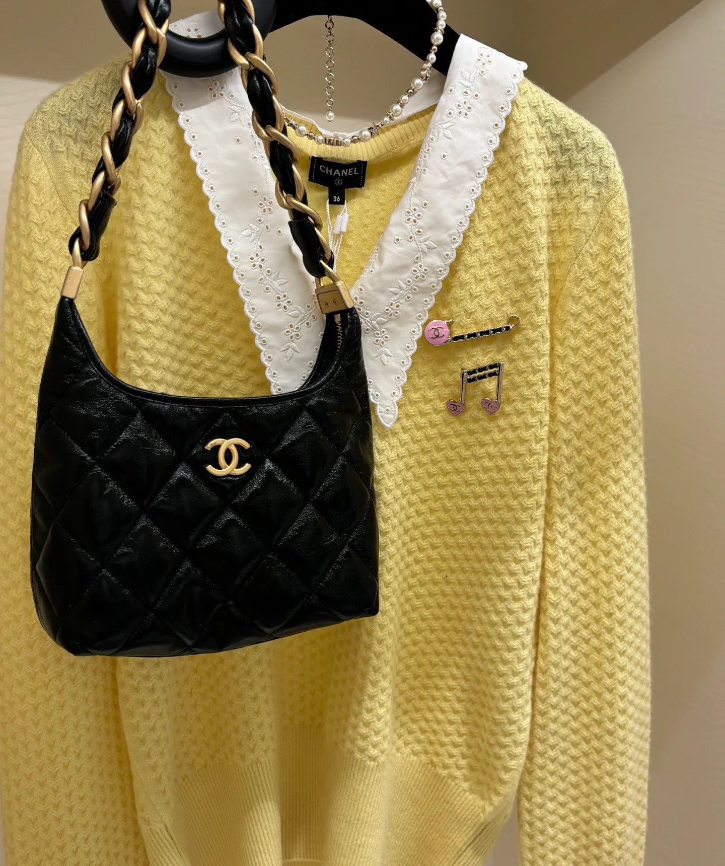 Chanel Pink Enamel Pin Brooch - Original Replica Club