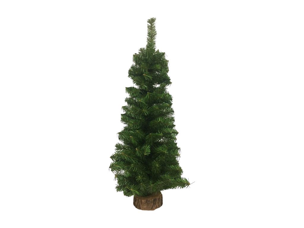 Àrbol de Navidad Merry, Pino artificial, Árbol de efectos reales, Árbol de Navidad, Made in Italy, 40x40 h75 cm, Verde