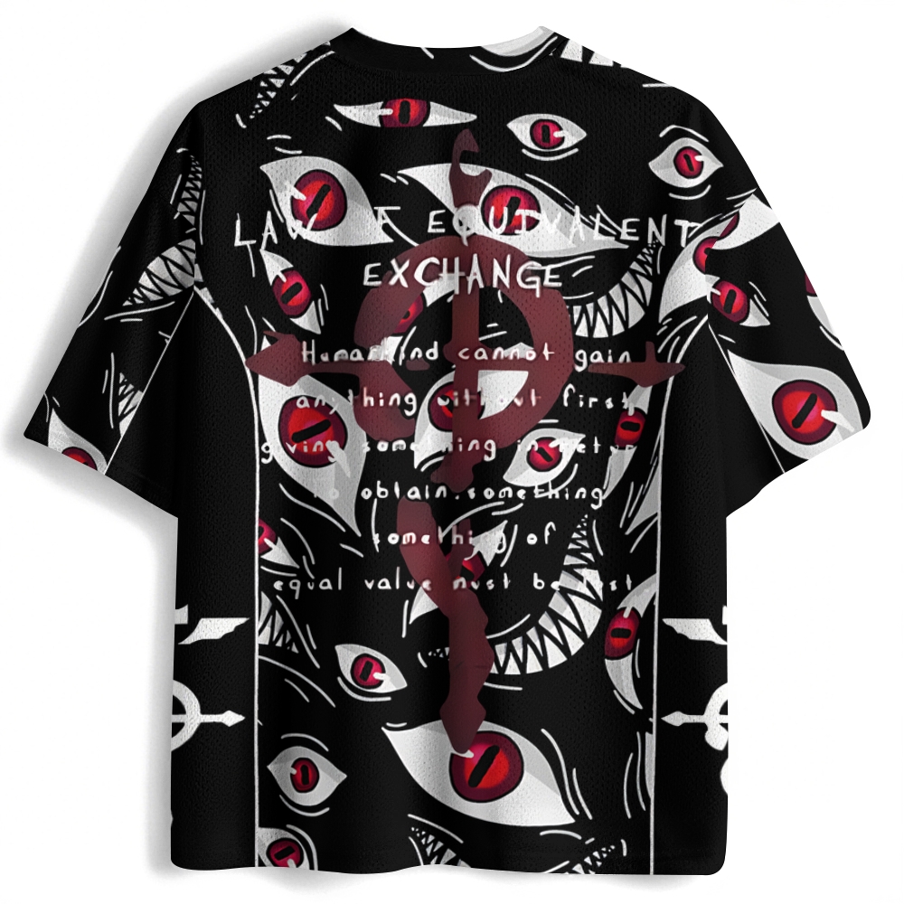 Fullmetal Alchemist Anime Football Jersey