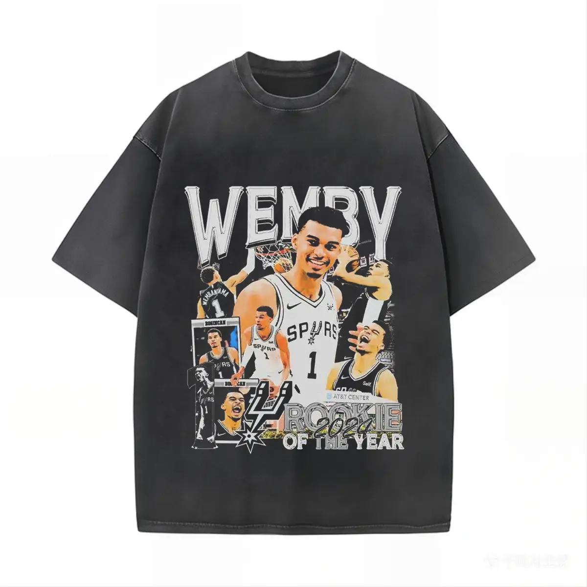NBA WEMBANYAMA VINTAGE TEE
